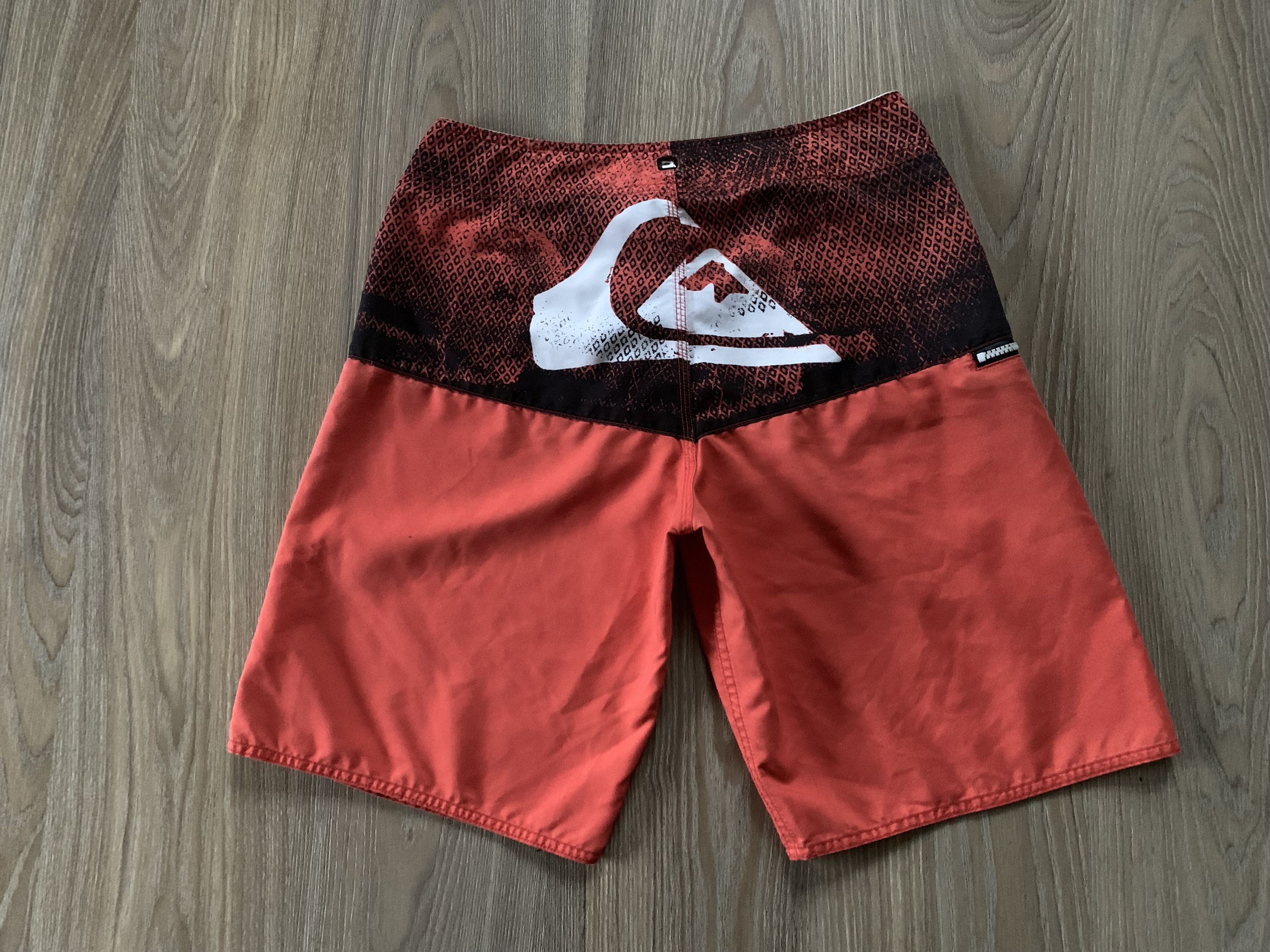 Quicksilver × Vintage Quicksilver Beach Swim Shorts Size US 31 - 3 Thumbnail