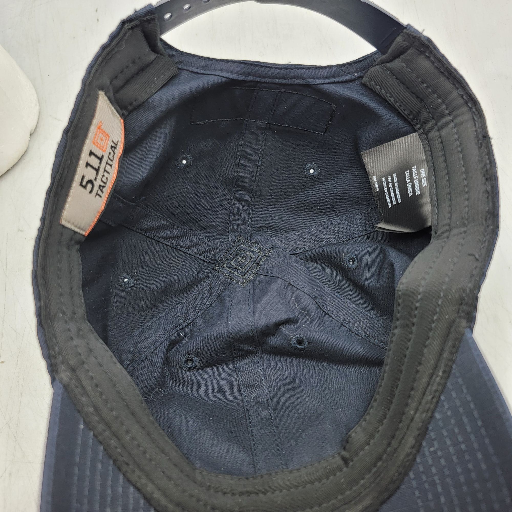5.11 5.11 Tactical Hat Cap Adults Navy Blue Adjustable Baseball L Size ONE SIZE - 7 Thumbnail
