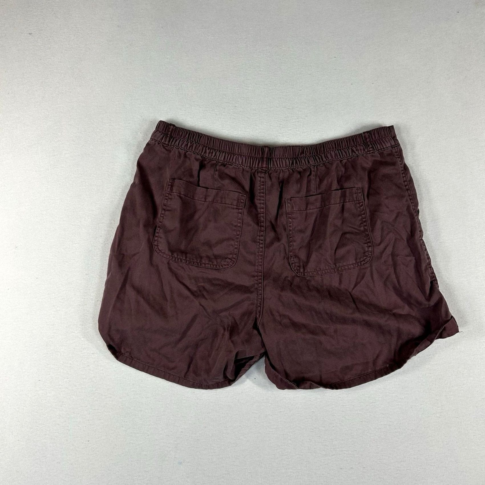 Vintage Maurices Chino Shorts Womens Size L Cuffed Stretch Pockets Casual Beach Summer Red Size 36" / US 14 / IT 50 - 4 Thumbnail