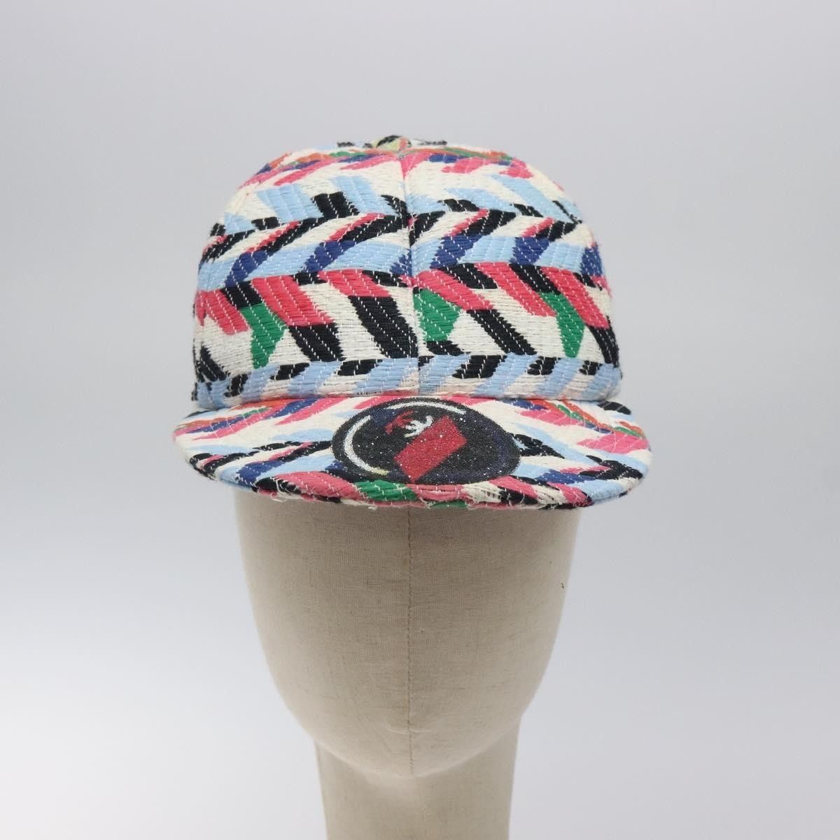 Chanel Chanel Airline Cap Cotton Multicolor CC Size ONE SIZE - 2 Thumbnail