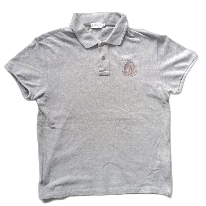 Moncler moncler crest tonal logo polo shirt Size M / US 6-8 / IT 42-44 - 1 Thumbnail
