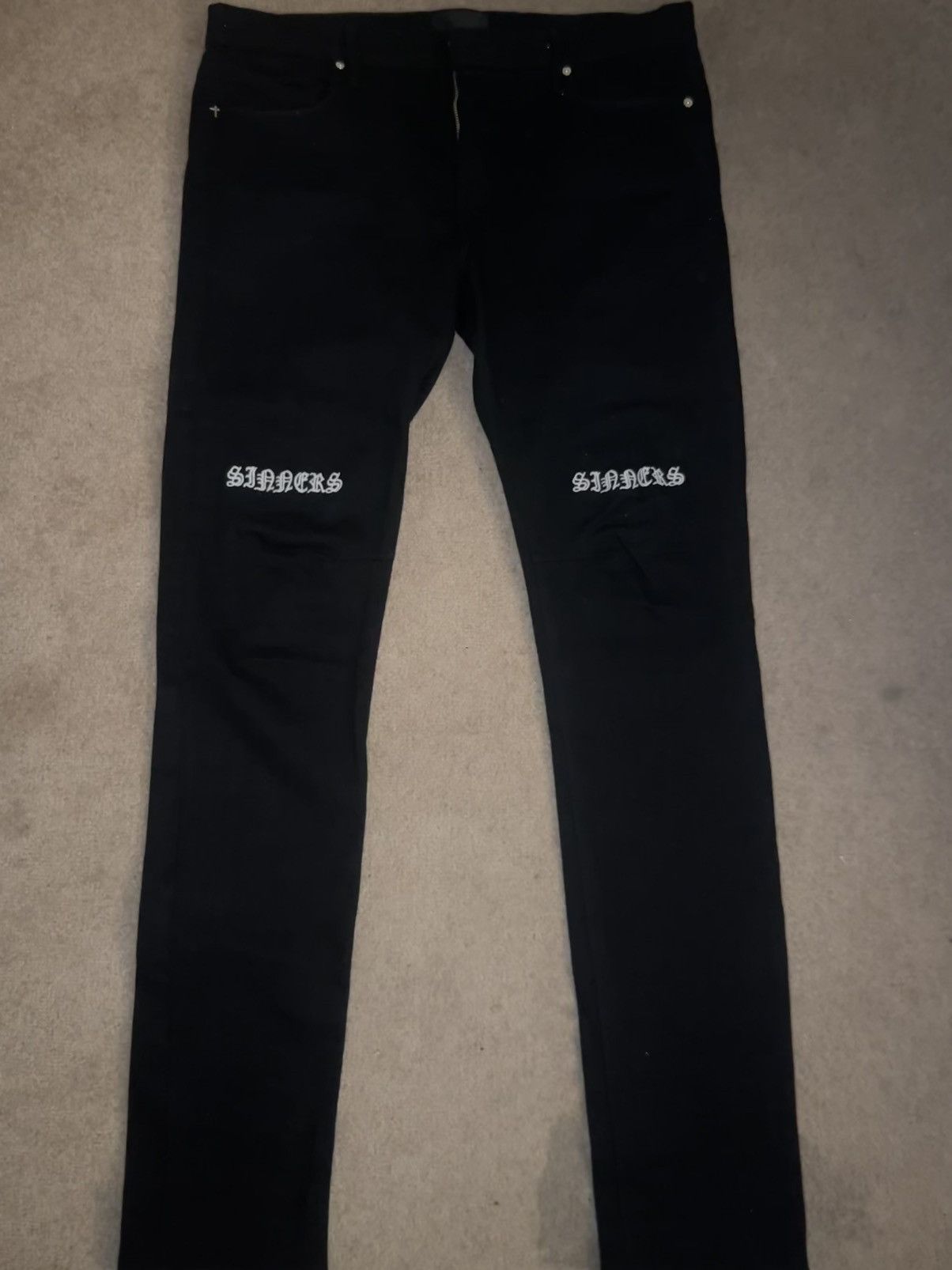 Rta Sinners RTA Jeans Size US 33 - 1 Thumbnail