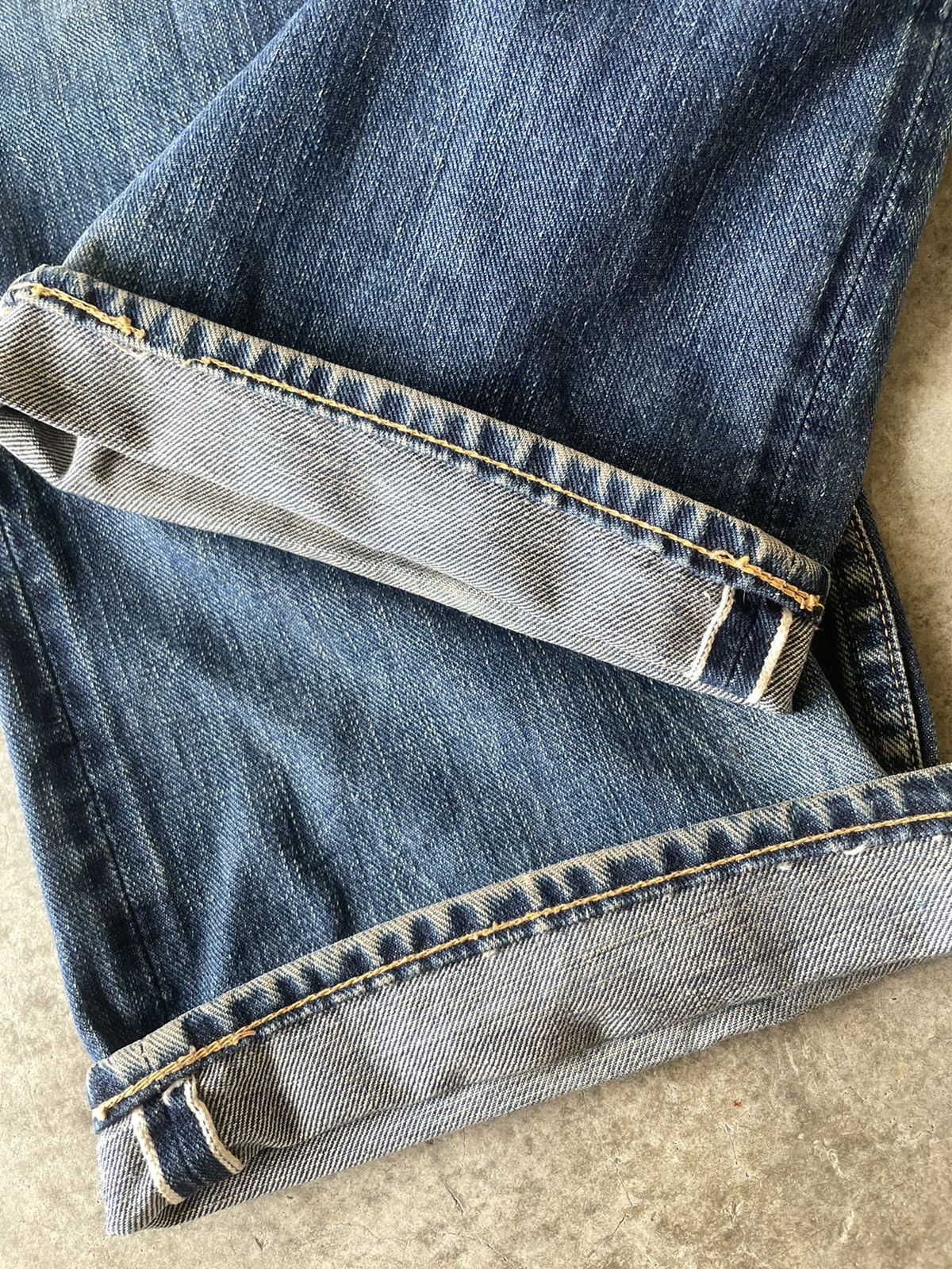 Levi's Vintage Clothing Vintage Head Light Railways Brand Selvedge Denim Size US 30 / EU 46 - 2 Thumbnail
