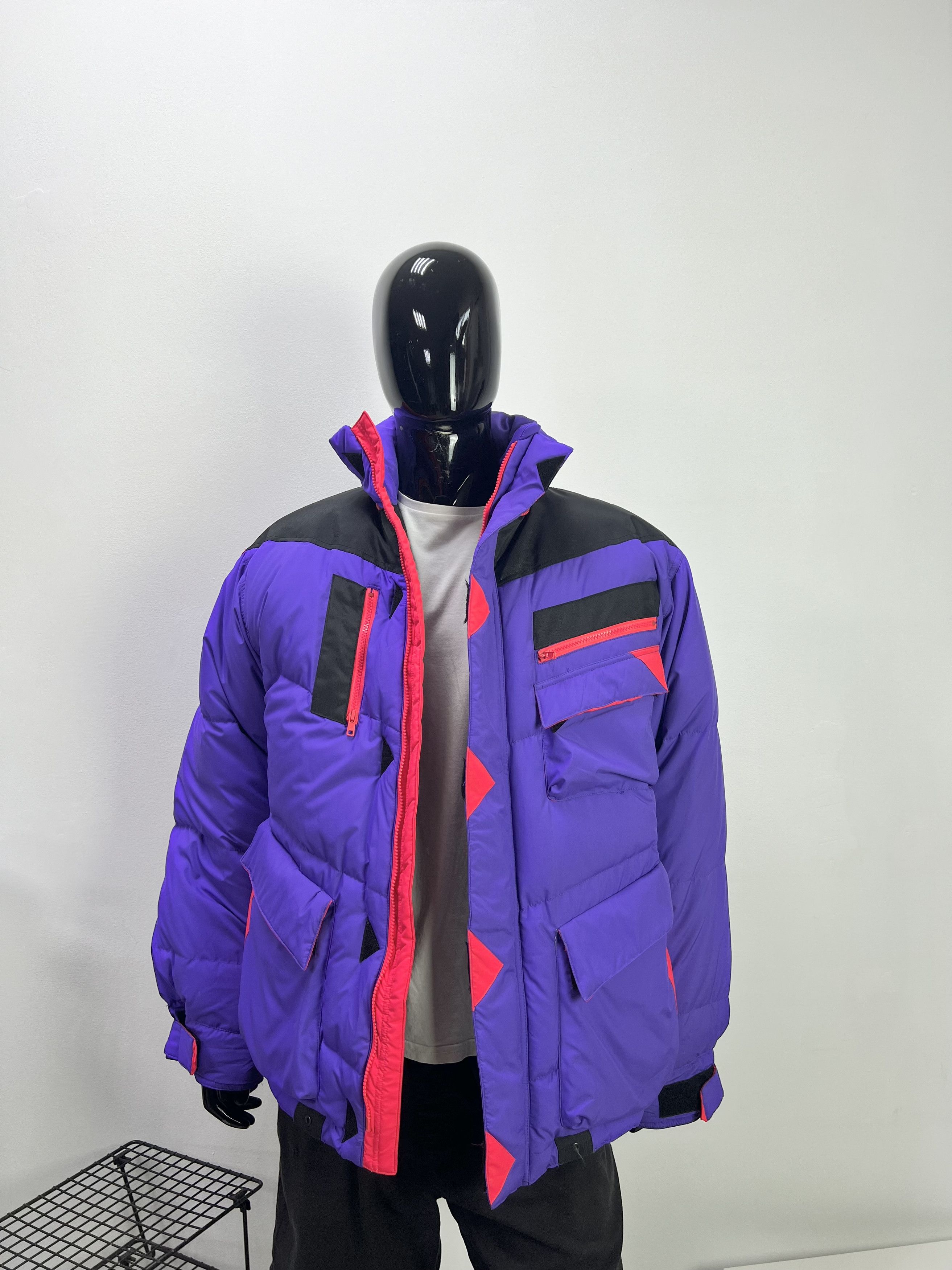 Vintage Capricia vintage down jacket Size US XL / EU 56 / 4 - 1 Thumbnail