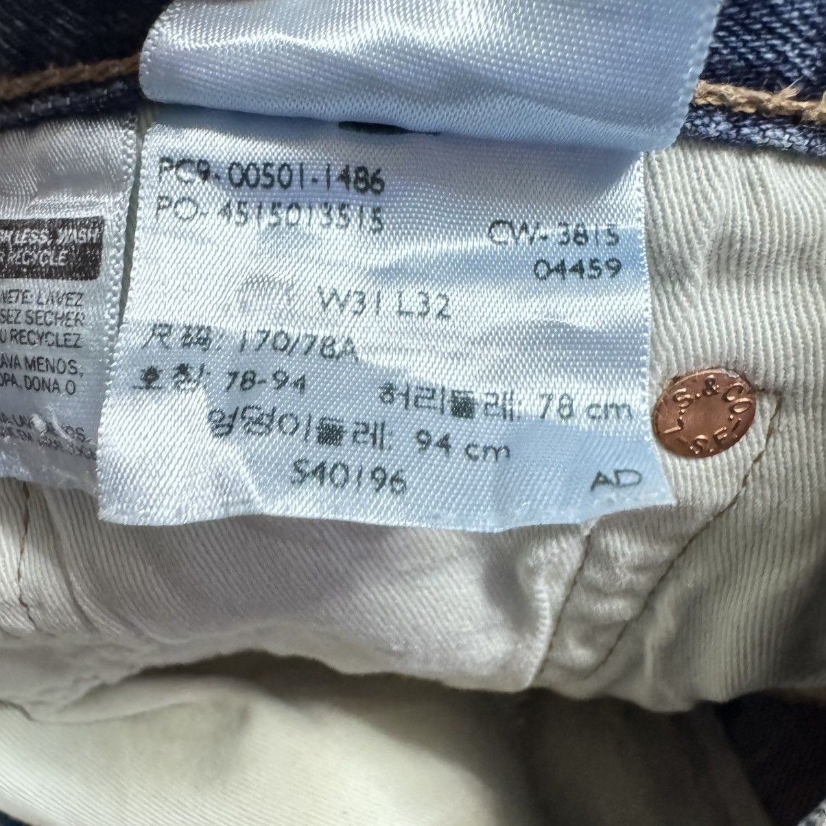Levi's Levis 501 Distressed Jeans Clawmark Size US 31 - 20 Thumbnail