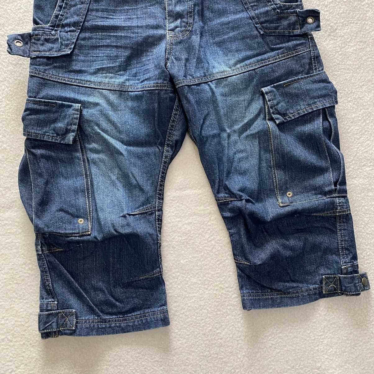 If Six Was Nine × Japanese Brand Vache Multi Pocket Jeans Short w31 Size US 31 - 3 Thumbnail