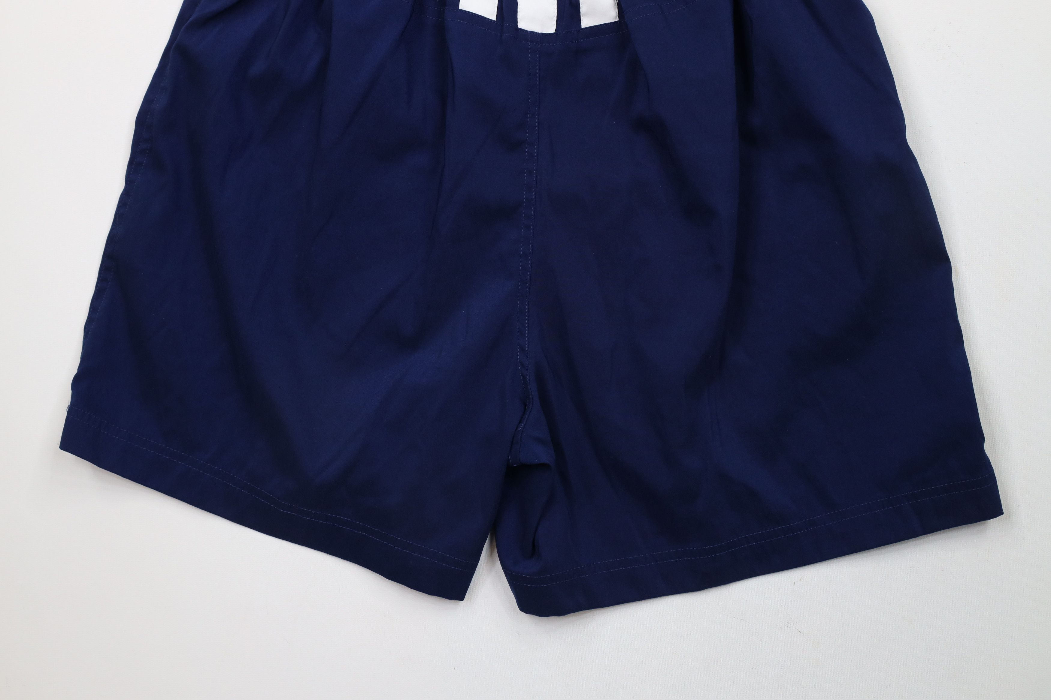 Adidas × Vintage Vintage 90s Adidas Running Jogging Soccer Shorts Blue Size US 32 / EU 48 - 10 Thumbnail
