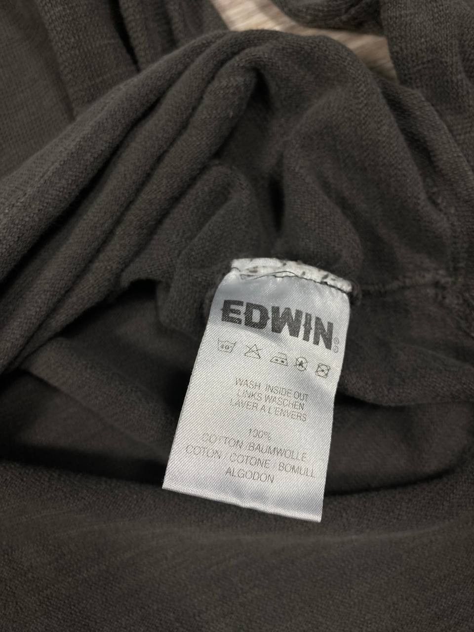 Edwin × Japanese Brand × Vintage Rare EDWIN vintage fade long sleeve Japanese Brand y2k Size US M / EU 48-50 / 2 - 6 Thumbnail
