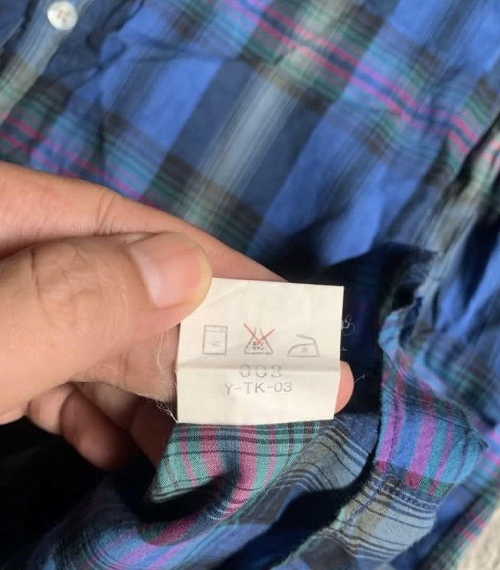 Christian Dior Monsieur Rare Vintage Christian Dior Monsieur Plaid Shirt Size US L / EU 52-54 / 3 - 5 Thumbnail