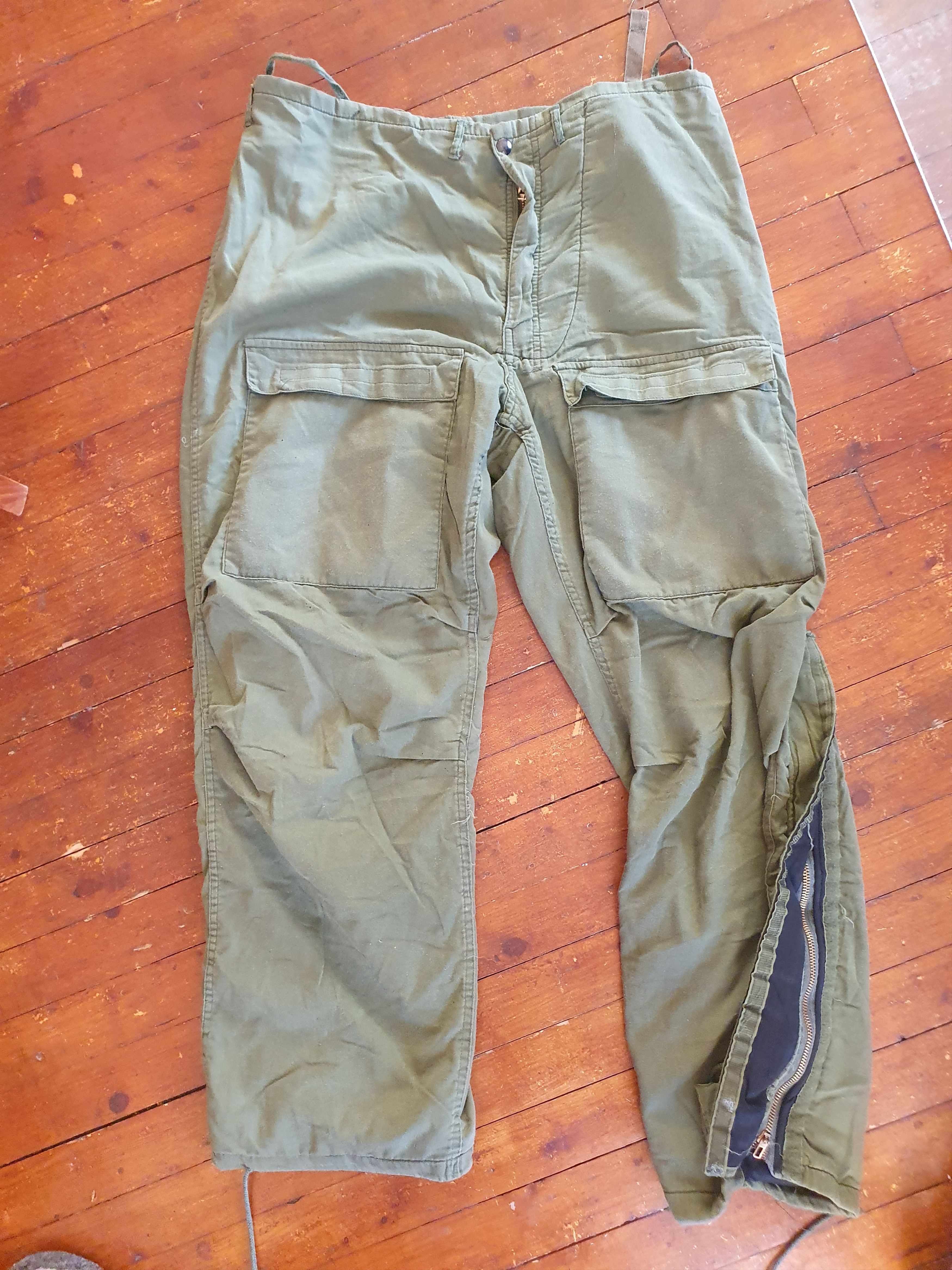 Vintage Chemical Protective Military Pants Vtg 1977 Gibraltar Ind Size US 38 / EU 54 - 1 Thumbnail