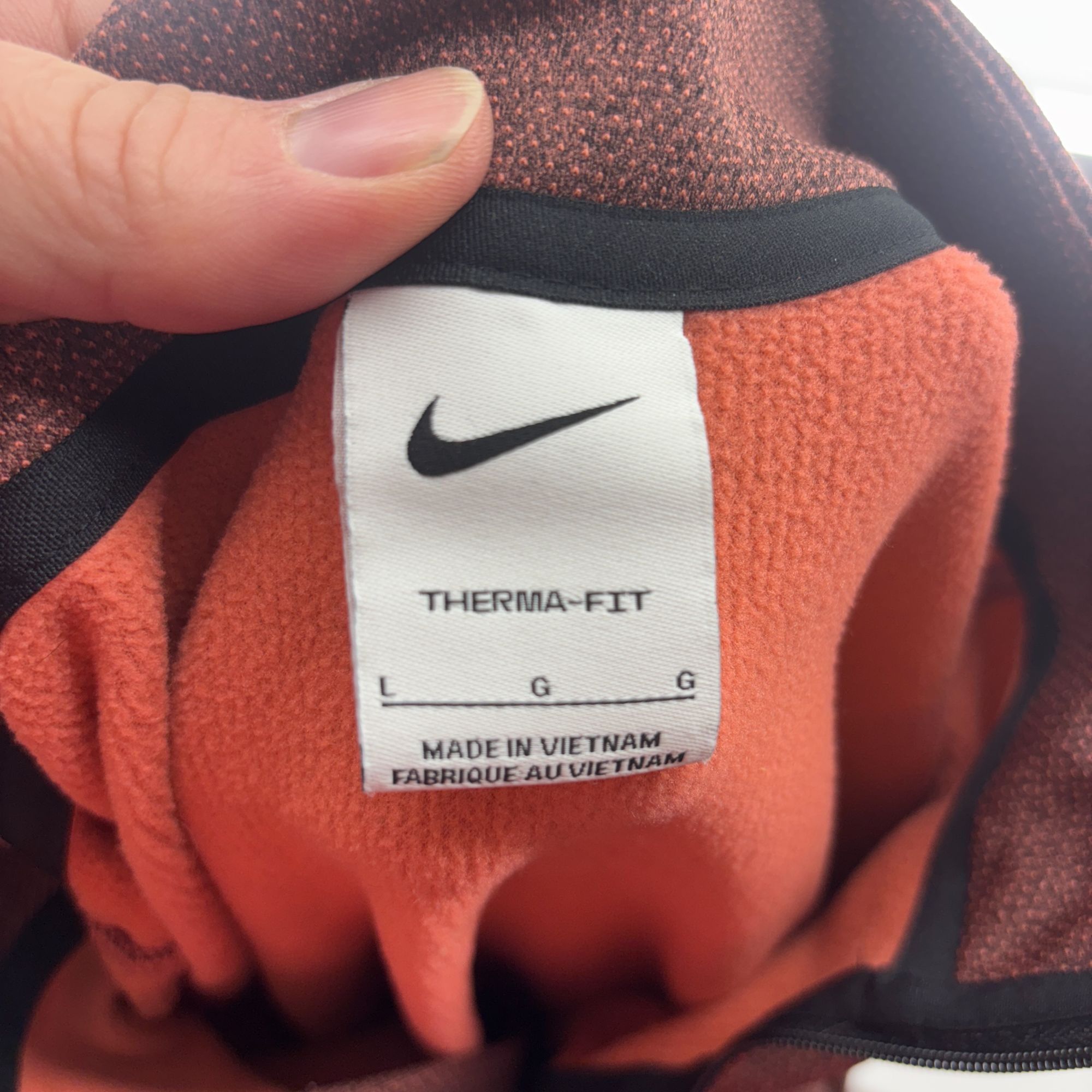 Nike Nike Therma-Fit Mens Pullover Quater-Zip Sweatshirt Sweater Size US L / EU 52-54 / 3 - 4 Thumbnail