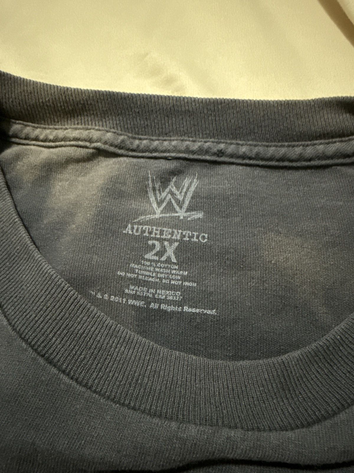 Vintage × WWE Mike Tyson WWE Hall of Fame 2012 T Shirt Size US XL / EU 56 / 4 - 3 Thumbnail