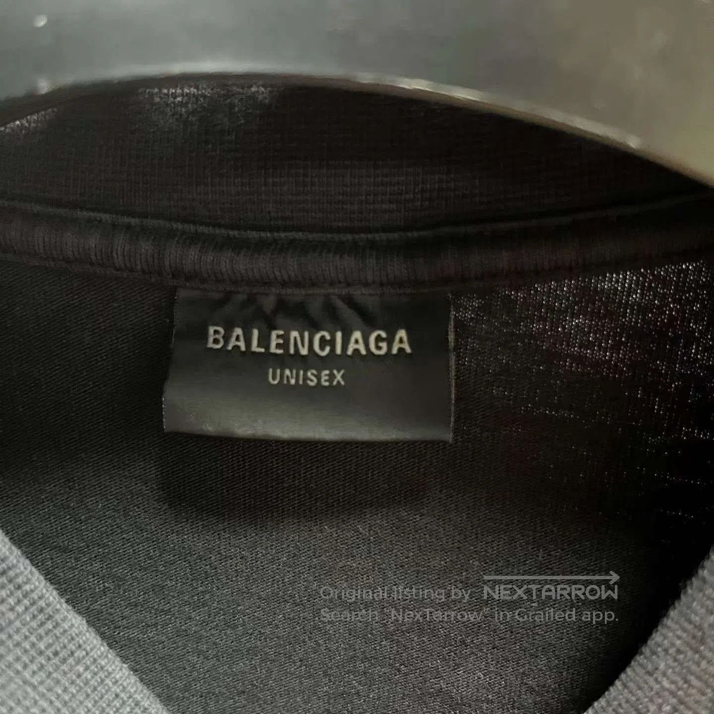 Balenciaga Balenciaga Black Logo Round-Neck T-Shirt. Size US S / EU 44-46 / 1 - 3 Thumbnail