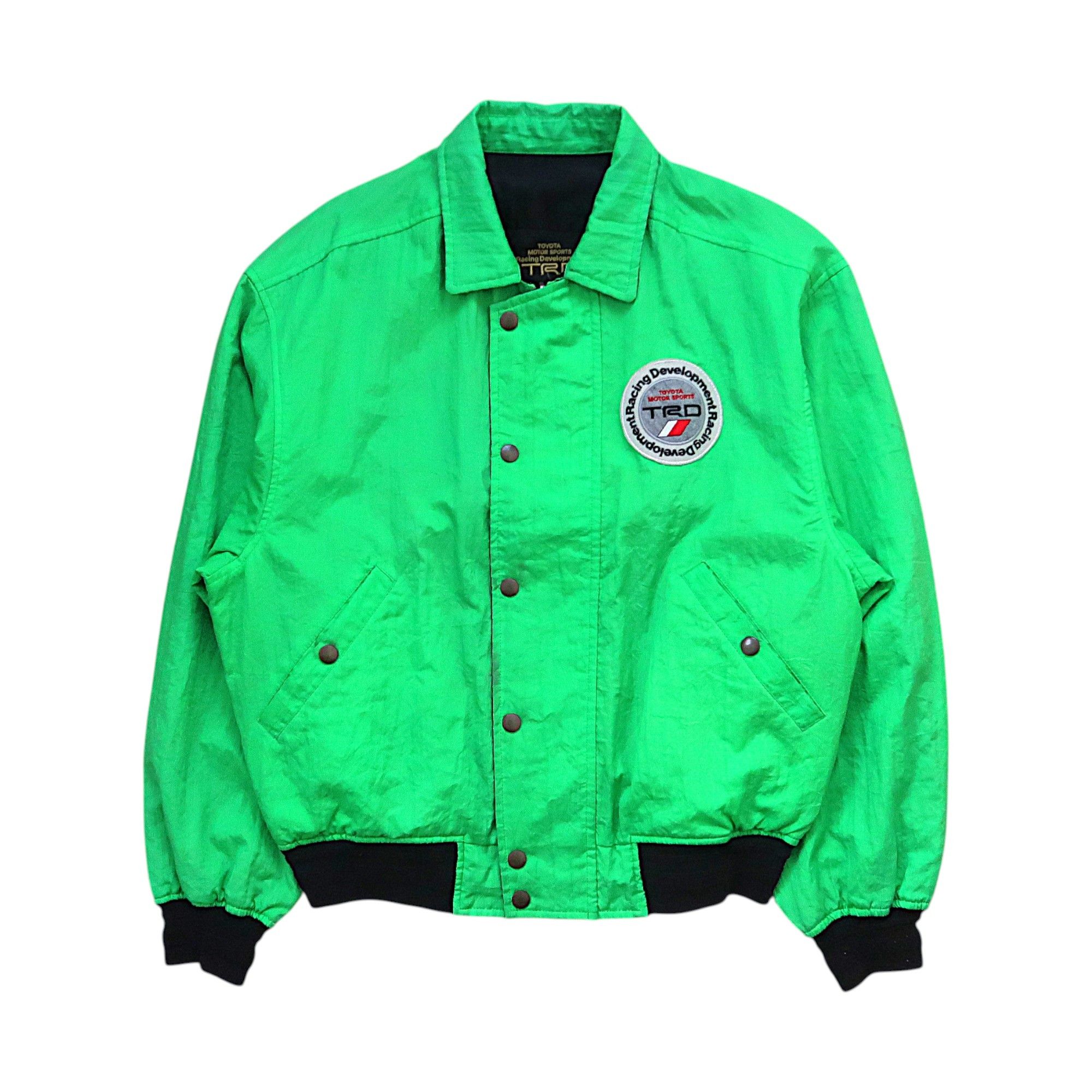 Japanese Brand Vintage 90s Toyota TRD Techno Reversible Jacket Size US L / EU 52-54 / 3 - 2 Thumbnail
