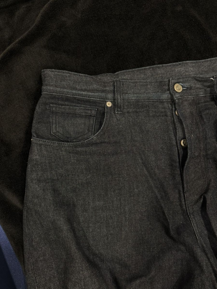K-Two Studios KTWO 14.5 oz Selvedge Heavy Denim V2 "Indigo" Size US 34 / EU 50 - 5 Thumbnail