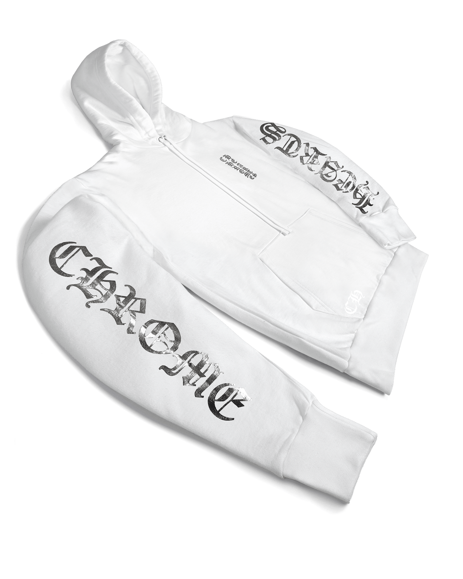 Chrome Hearts WHITE FOIL HOODIE Size US M / EU 48-50 / 2 - 1 Thumbnail