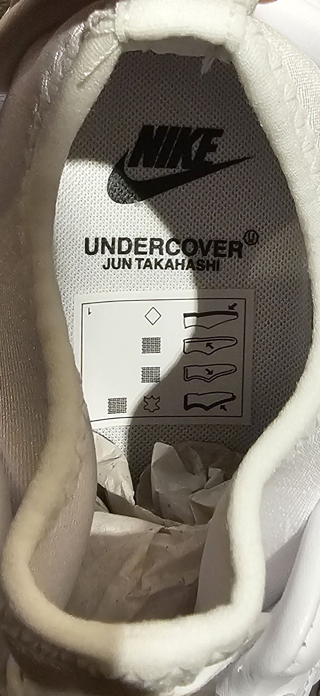 Jun Takahashi × Nike × Undercover AirForce1 Low X UNDERCOVER White - Jun Takahashi NEW S9/42,5 Size US 9 / EU 42 - 12 Thumbnail