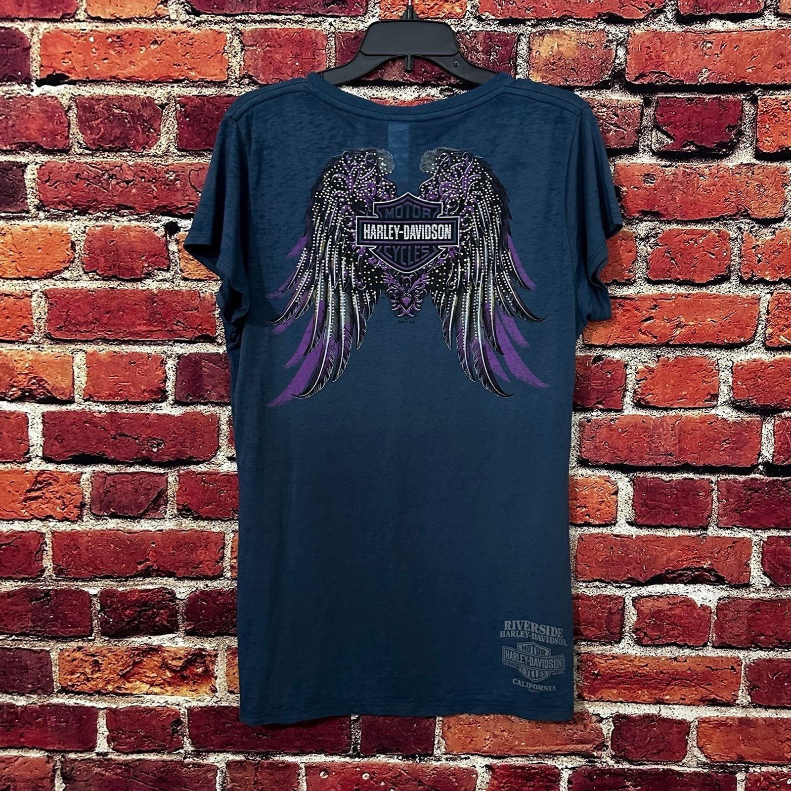Harley Davidson Women’s Harley Davidson T-Shirt Size L / US 10 / IT 46 - 5 Thumbnail