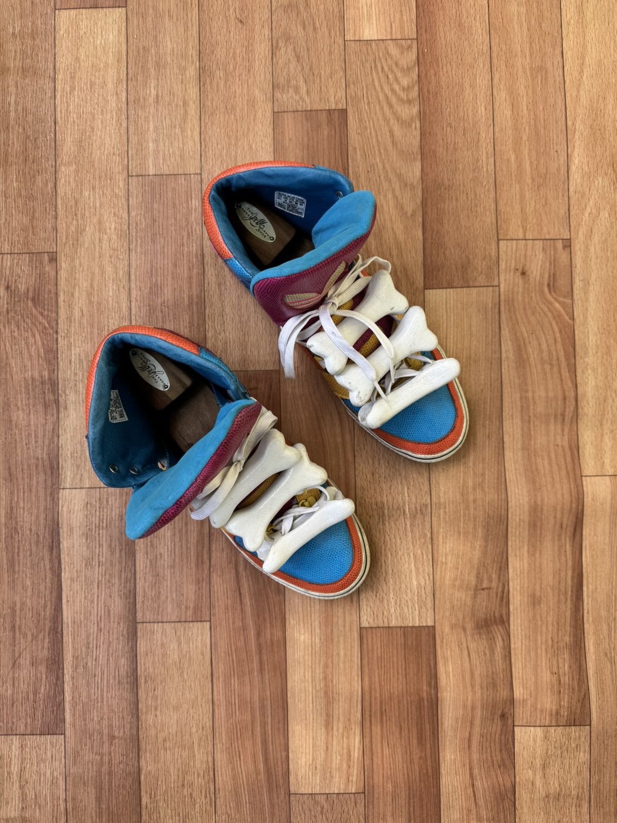 Adidas × Jeremy Scott 🔥🥹Jeremy Scott x Adidas S/S 14 bones sneakers Size US 11.5 / EU 44-45 - 5 Thumbnail