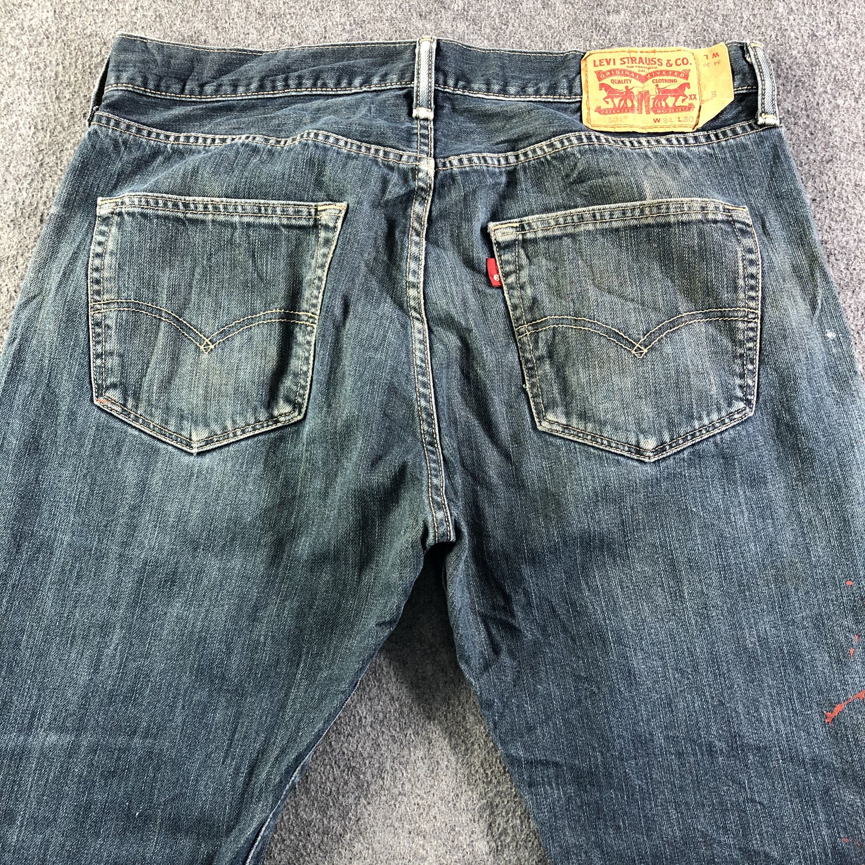 Levi's Vintage Levis 501 Jeans-J4100 Size US 34 / EU 50 - 4 Thumbnail