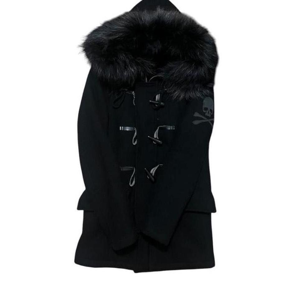 roen × semantic design damaged coat Roen x Semantic Design Studded Punk Zip Up Hoodie – Paroxa