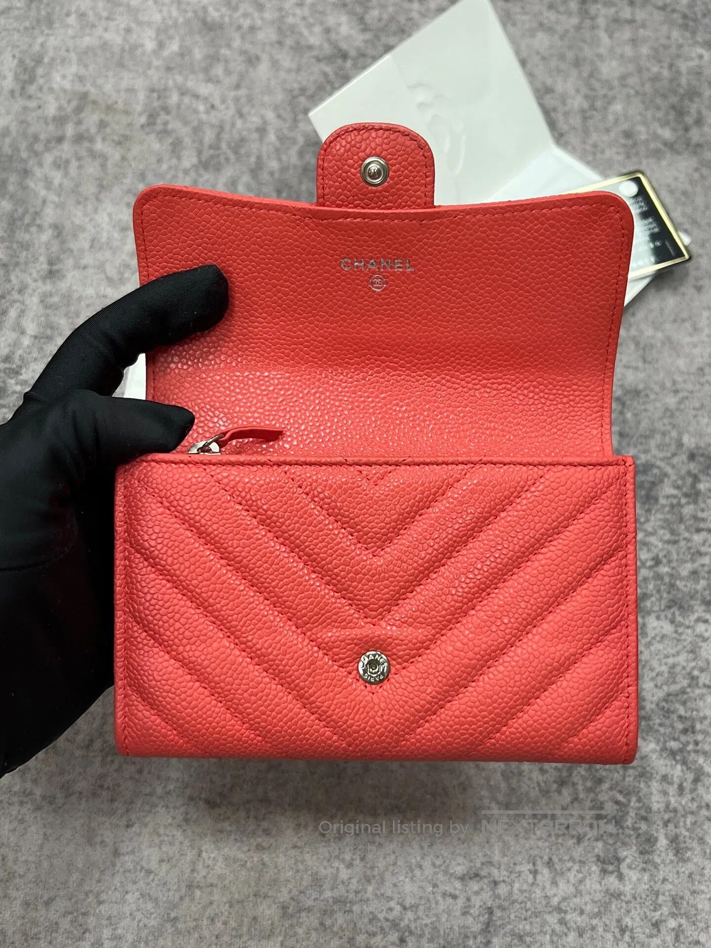 Chanel Chanel Plum Skin Mini Wallet| Size ONE SIZE - 4 Thumbnail