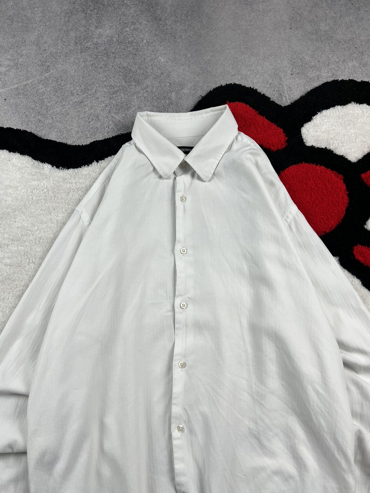 Karl Lagerfeld Vintage Karl Lagerfeld Old Money Button Up Y2K Shirt Size US L / EU 52-54 / 3 - 4 Thumbnail