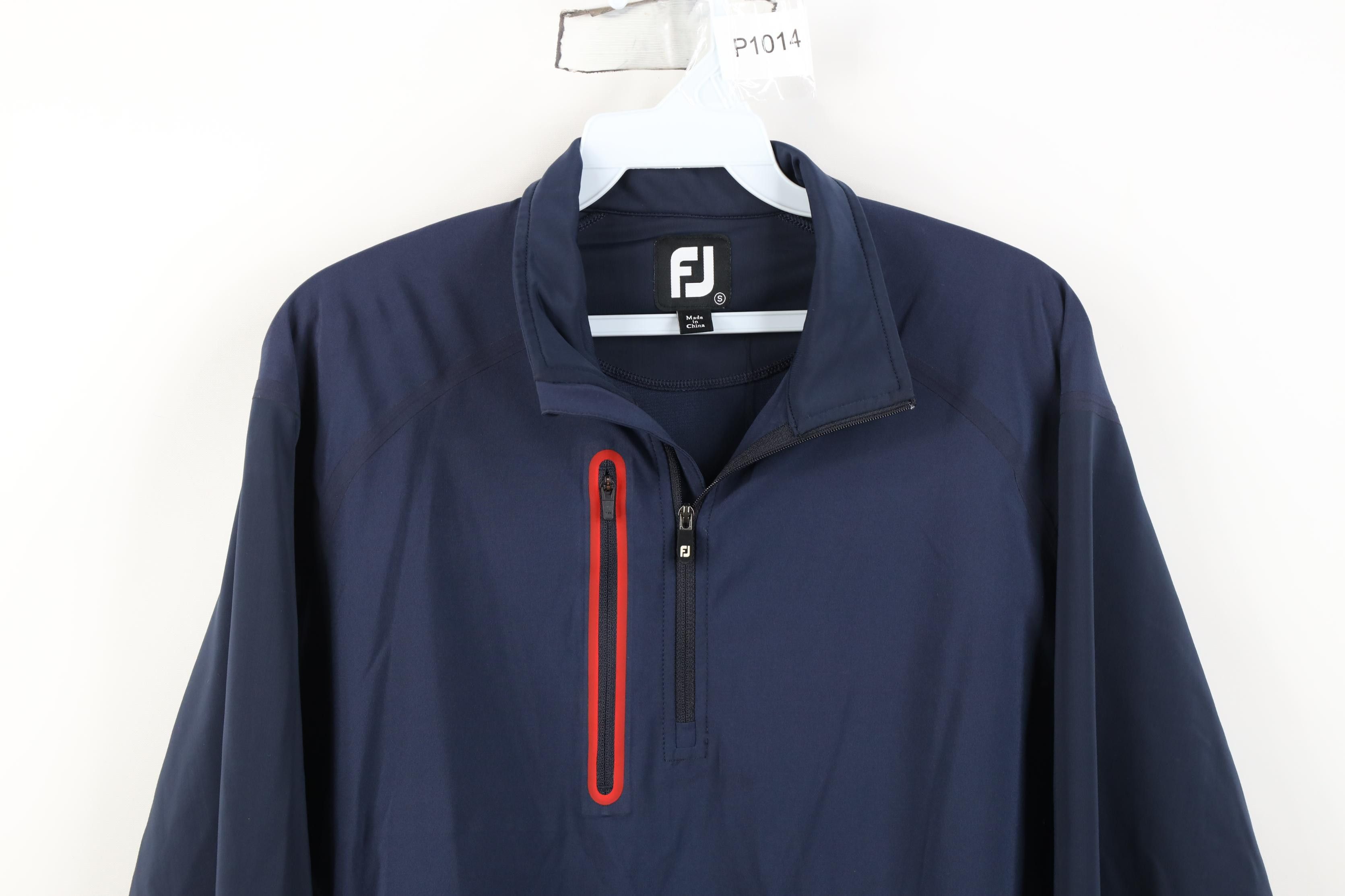 Footjoy FootJoy Embroidered FJ 1/4 Zip Golfing Golf Pullover Jacket Size US S / EU 44-46 / 1 - 2 Thumbnail