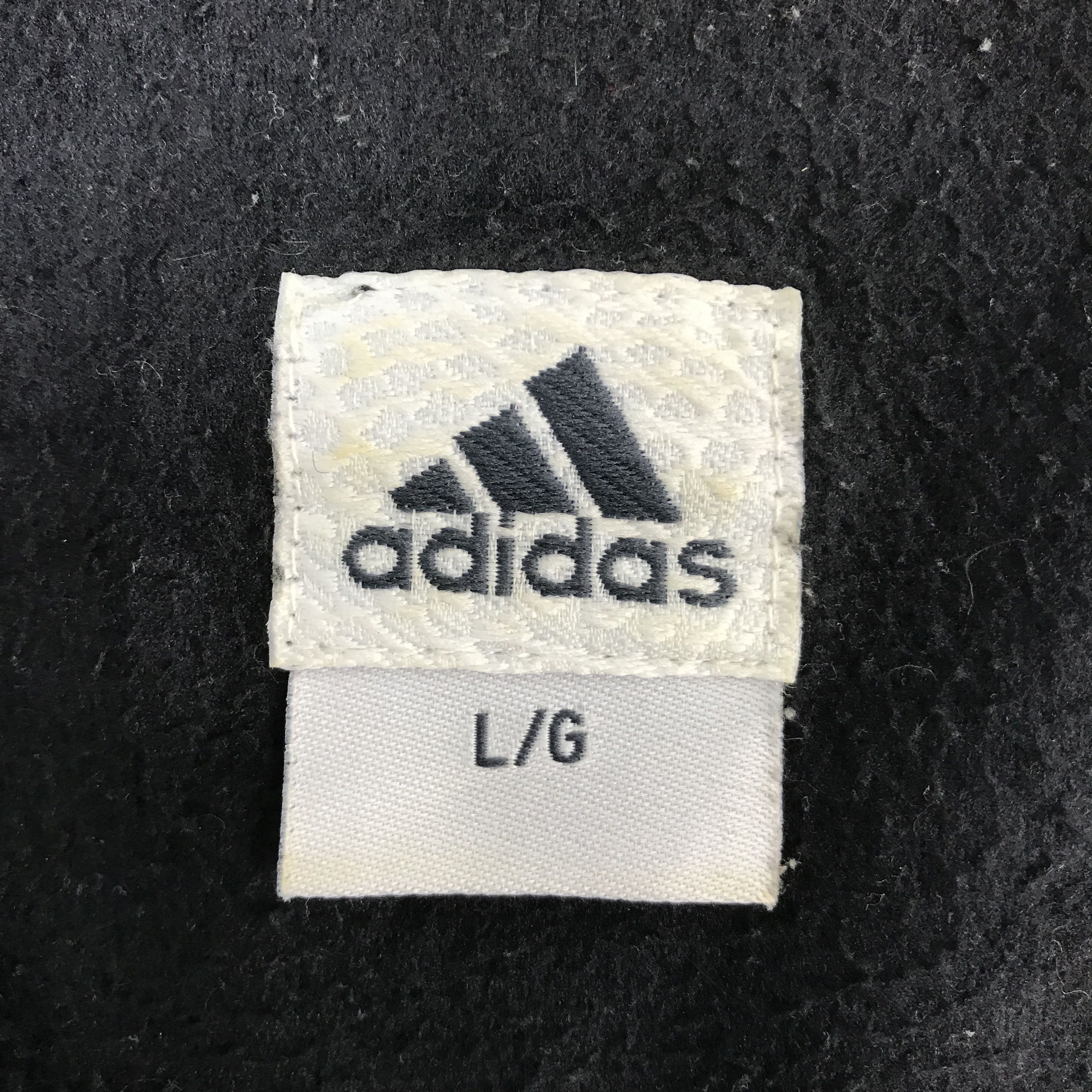 Adidas × Japanese Brand × Yohji Yamamoto ADIDAS X YOHJI YAMAMOTO FLEECE HALF ZIPPER CUSTOM ART JACKET Size US L / EU 52-54 / 3 - 11 Thumbnail