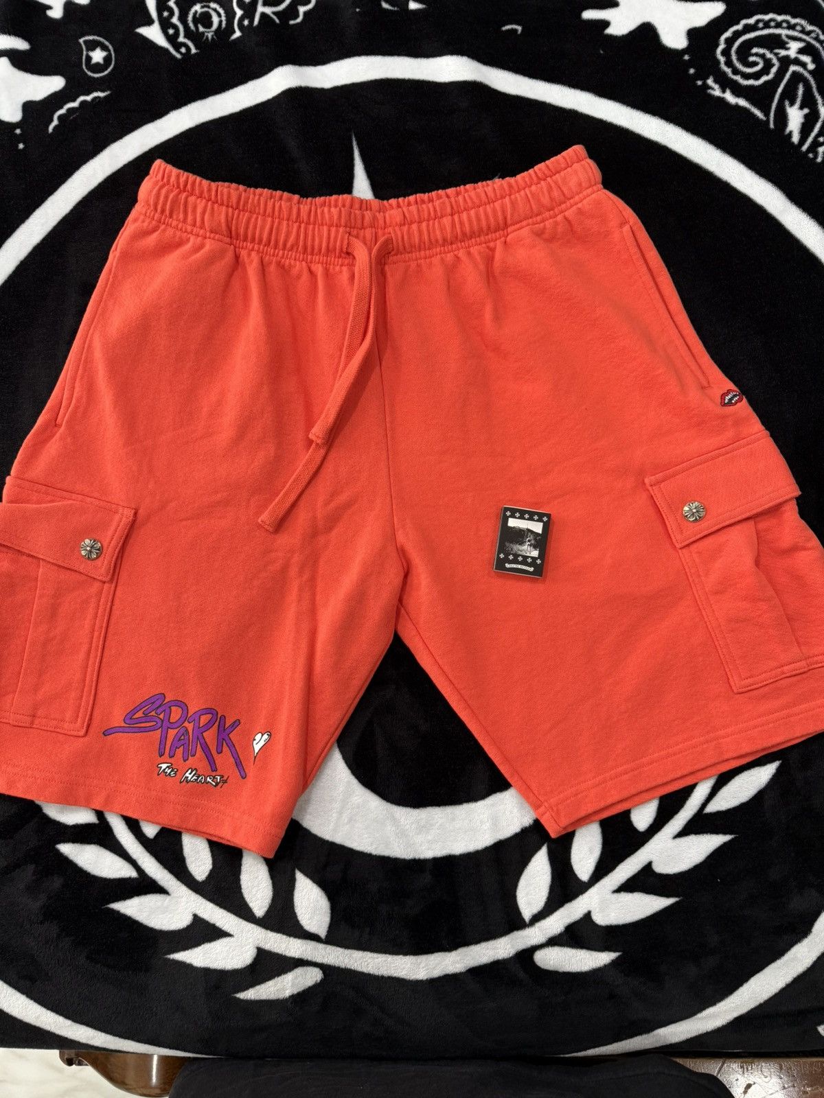 Chrome Hearts CHROME HEARTS MATTY BOY SPARK THE HEART SHORTS XL Size US 38 / EU 54 - 1 Thumbnail