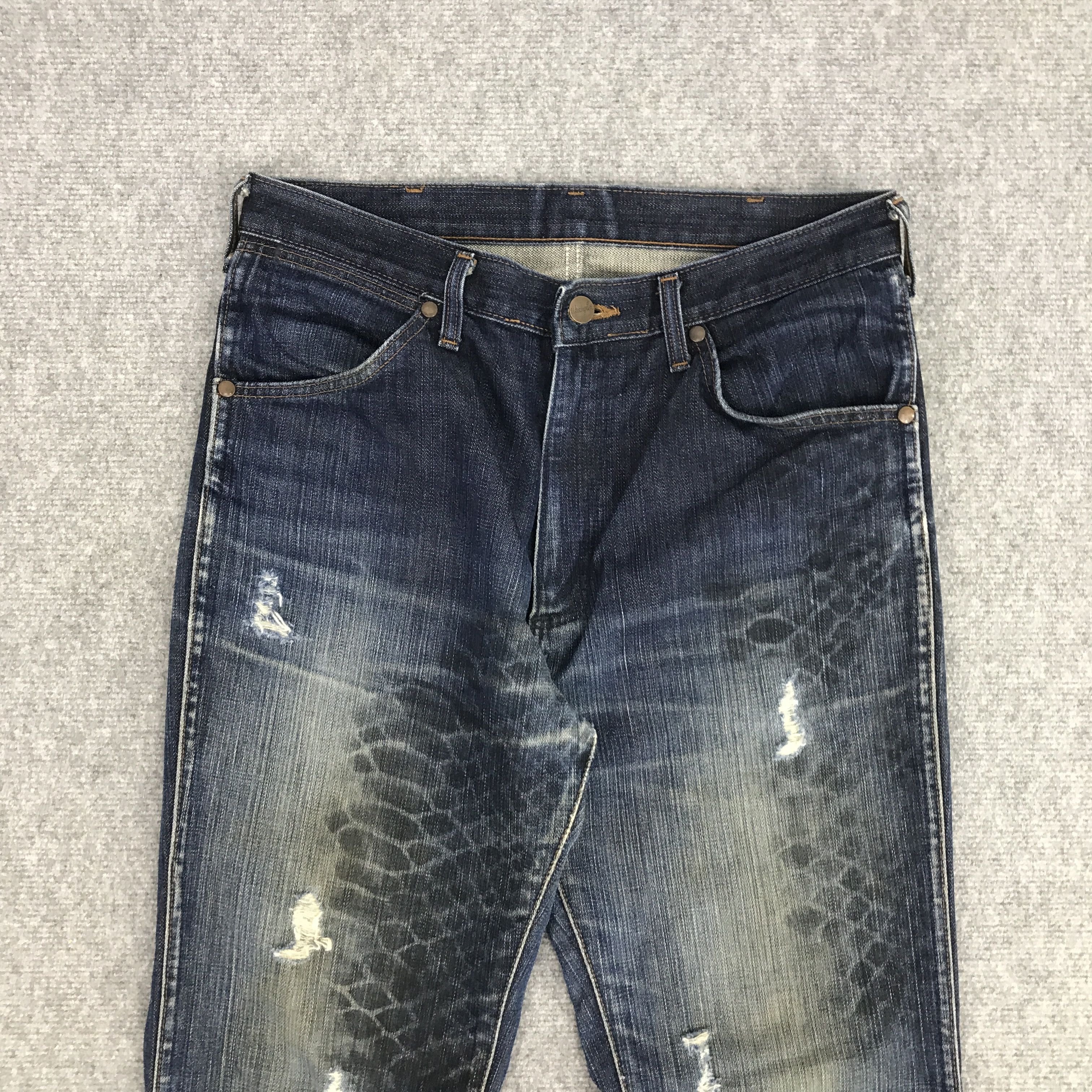 If Six Was Nine × Japanese Brand × Wrangler FLARE WRANGLER JAPAN STYLE VALUE BOOTCUT JEANS Size US 30 / EU 46 - 3 Thumbnail