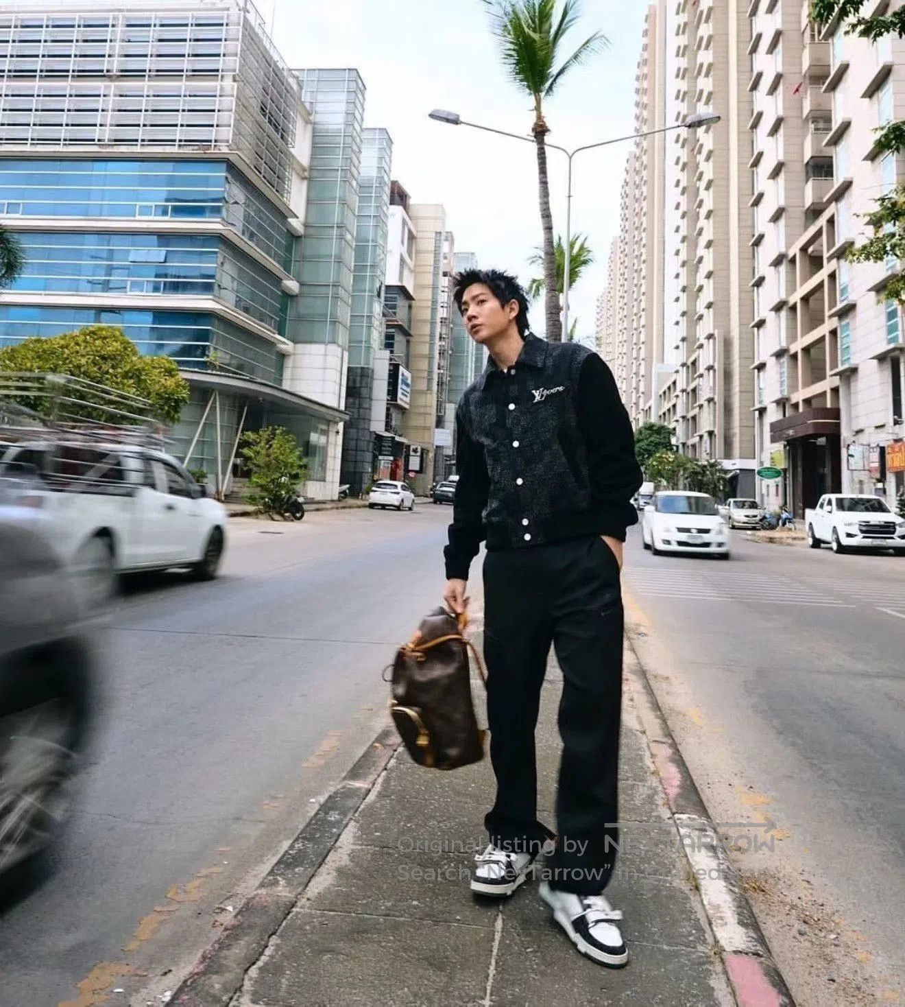 Louis Vuitton Louis Vuitton SS25 Men's Baseball Leather Jacket. Size US L / EU 52-54 / 3 - 8 Thumbnail