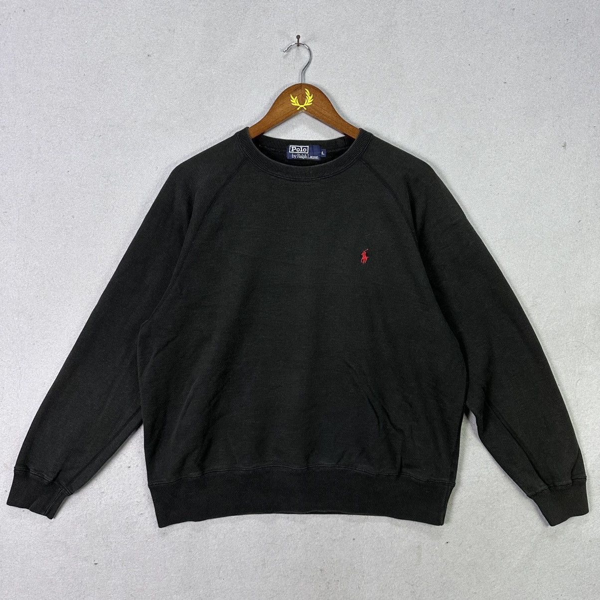 Polo Ralph Lauren Vintage Polo Ralph Lauren Sweatshirt Crewneck Small Pony Size US L / EU 52-54 / 3 - 1 Thumbnail