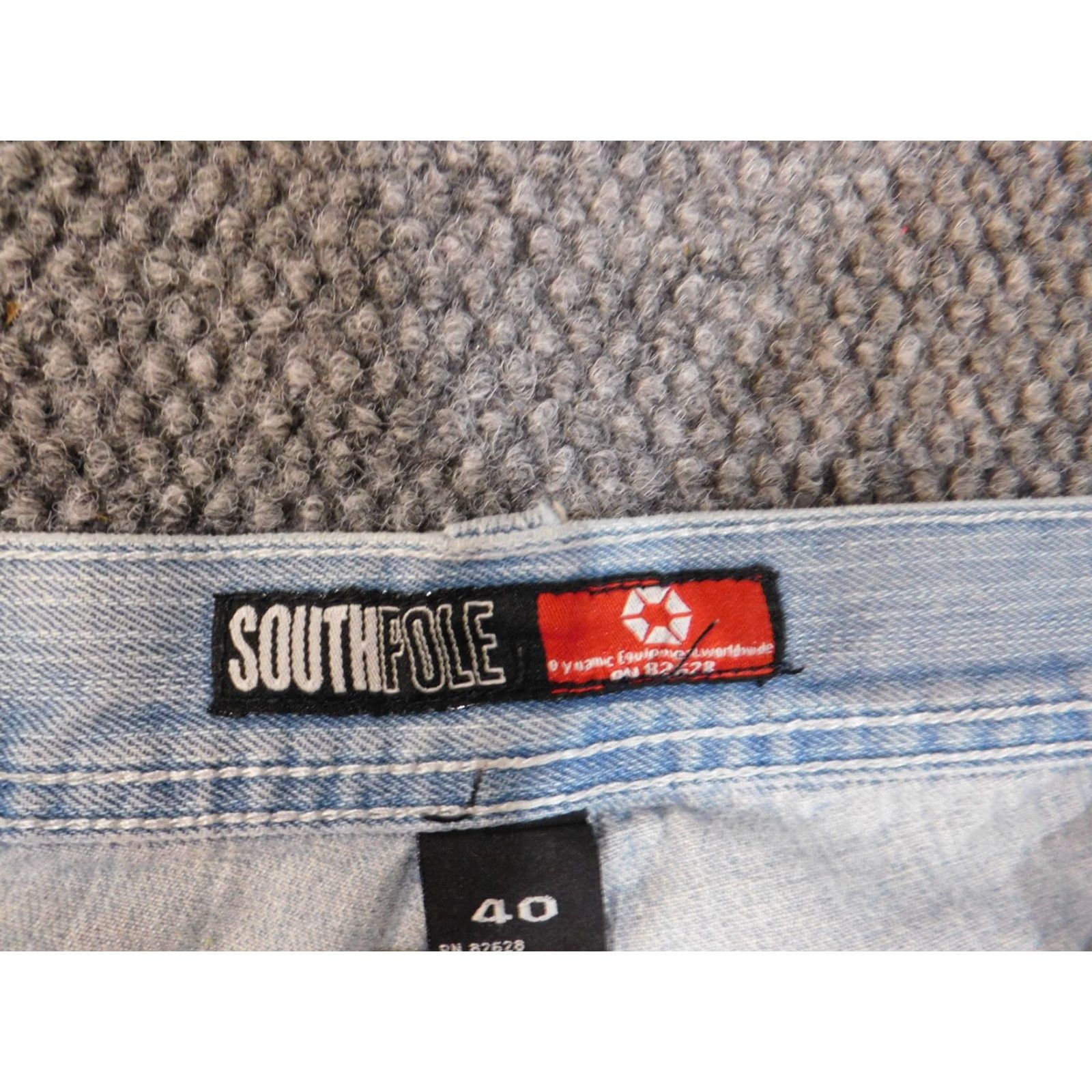 Southpole southpole Jeans 38x30 Mens light denim hip hop straight Vintage no Size US 38 / EU 54 - 4 Thumbnail