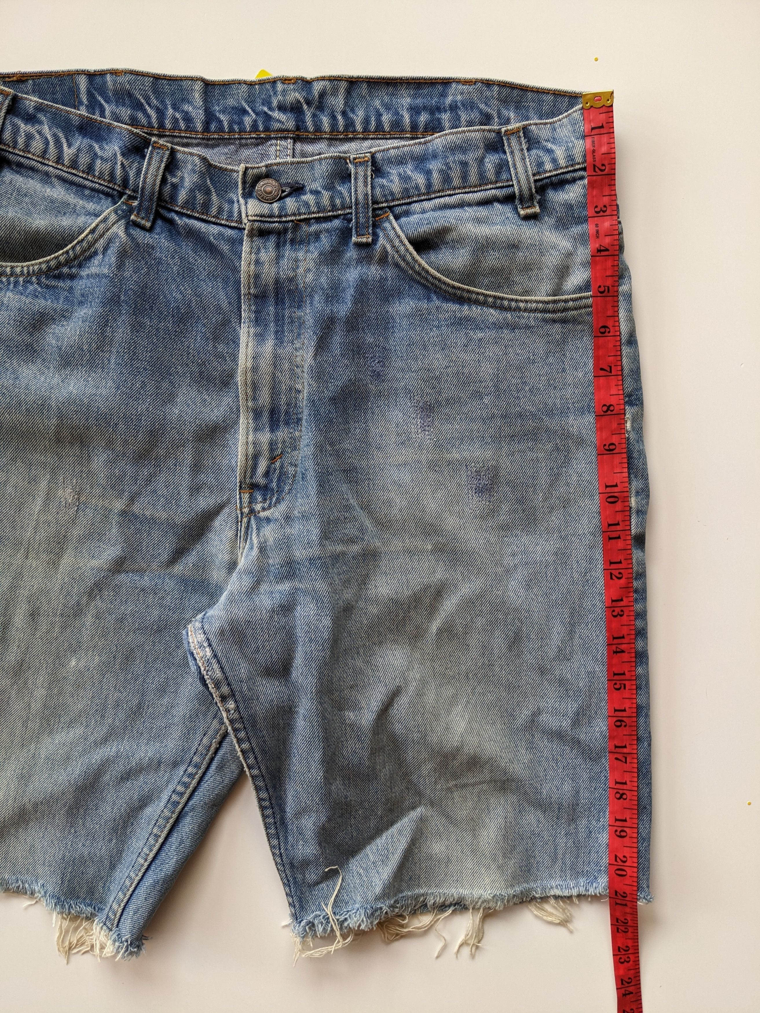 Levi's × Levi's Vintage Clothing Vintage 80s Levi's oren tag Big E shortpant jort Size US 35 - 8 Thumbnail