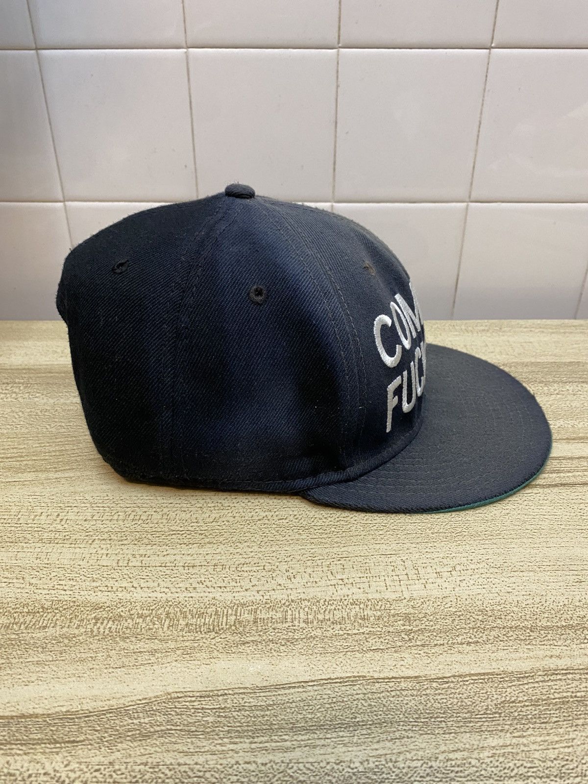 Comme Des Fuck Down Distressed faded comme des fuckdown cap Size ONE SIZE - 3 Thumbnail