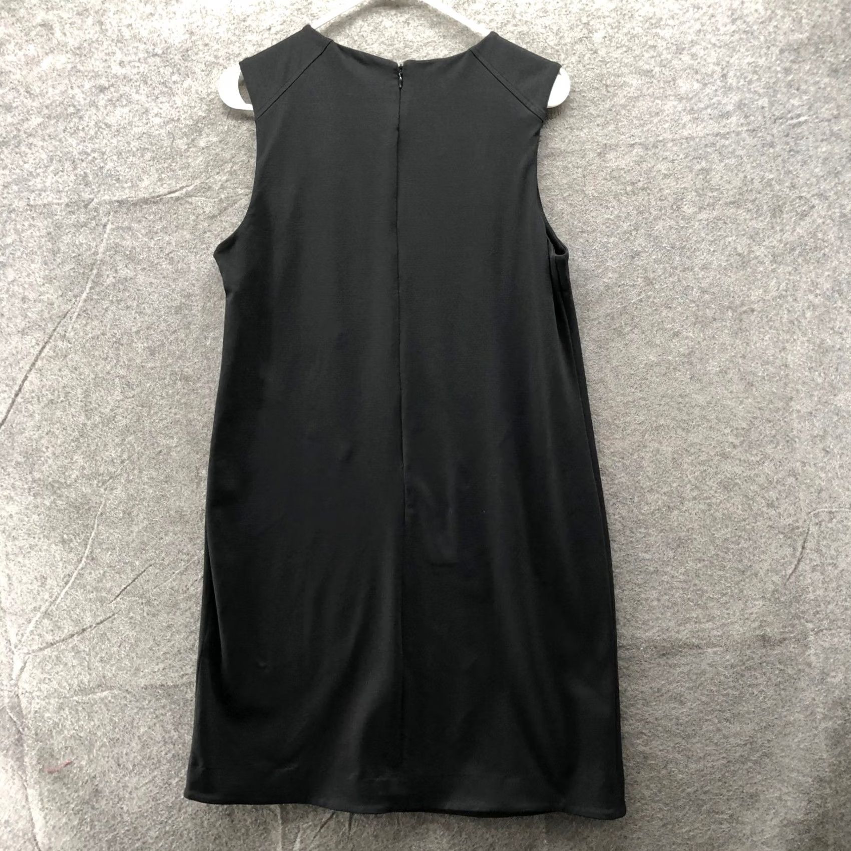 Cynthia Rowley Cynthia Rowley Sleeveless Sheath Dress Black Stretch Round Neck Career Size 10 Womens Dress Size L / US 10 / IT 46 - 2 Thumbnail