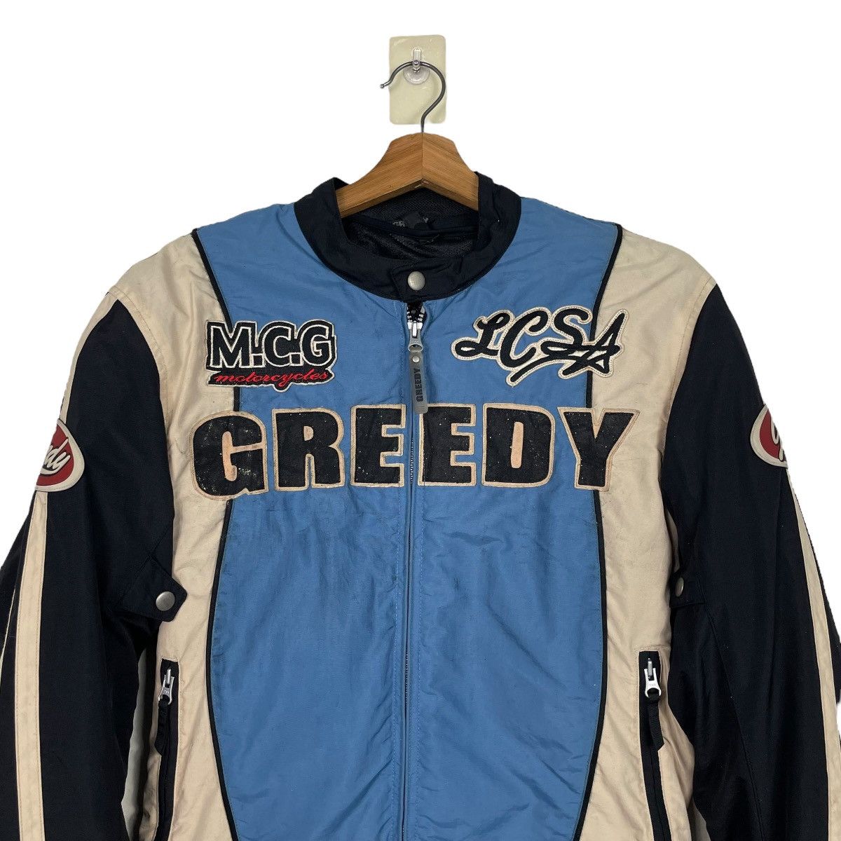 Other Greedy Racing Biker Motorcycle Jacket Size US S / EU 44-46 / 1 - 2 Thumbnail