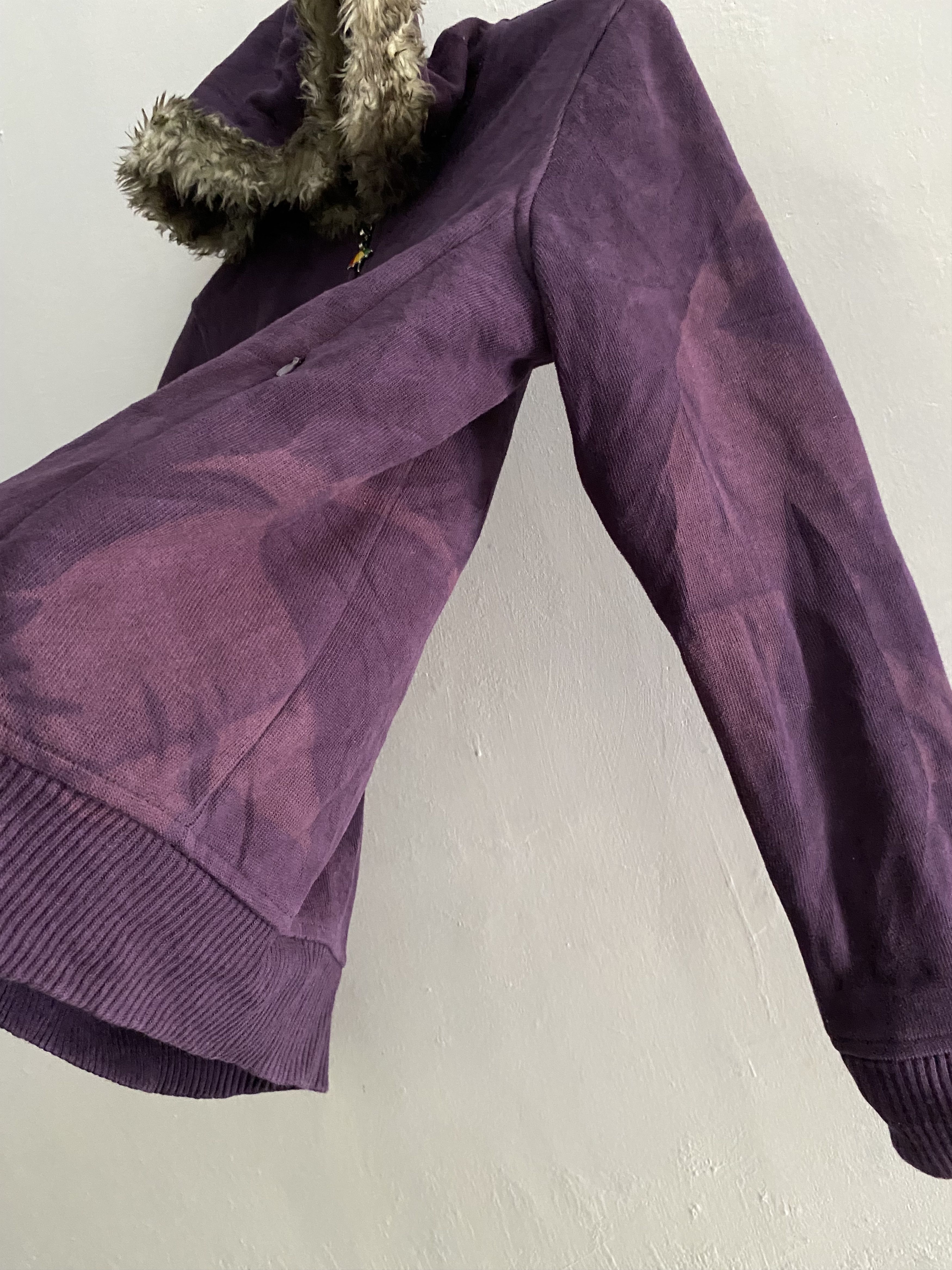 Hysteric Glamour × Japanese Brand Vintage arnold palmer faux fur bleached hoodie Size US S / EU 44-46 / 1 - 7 Thumbnail