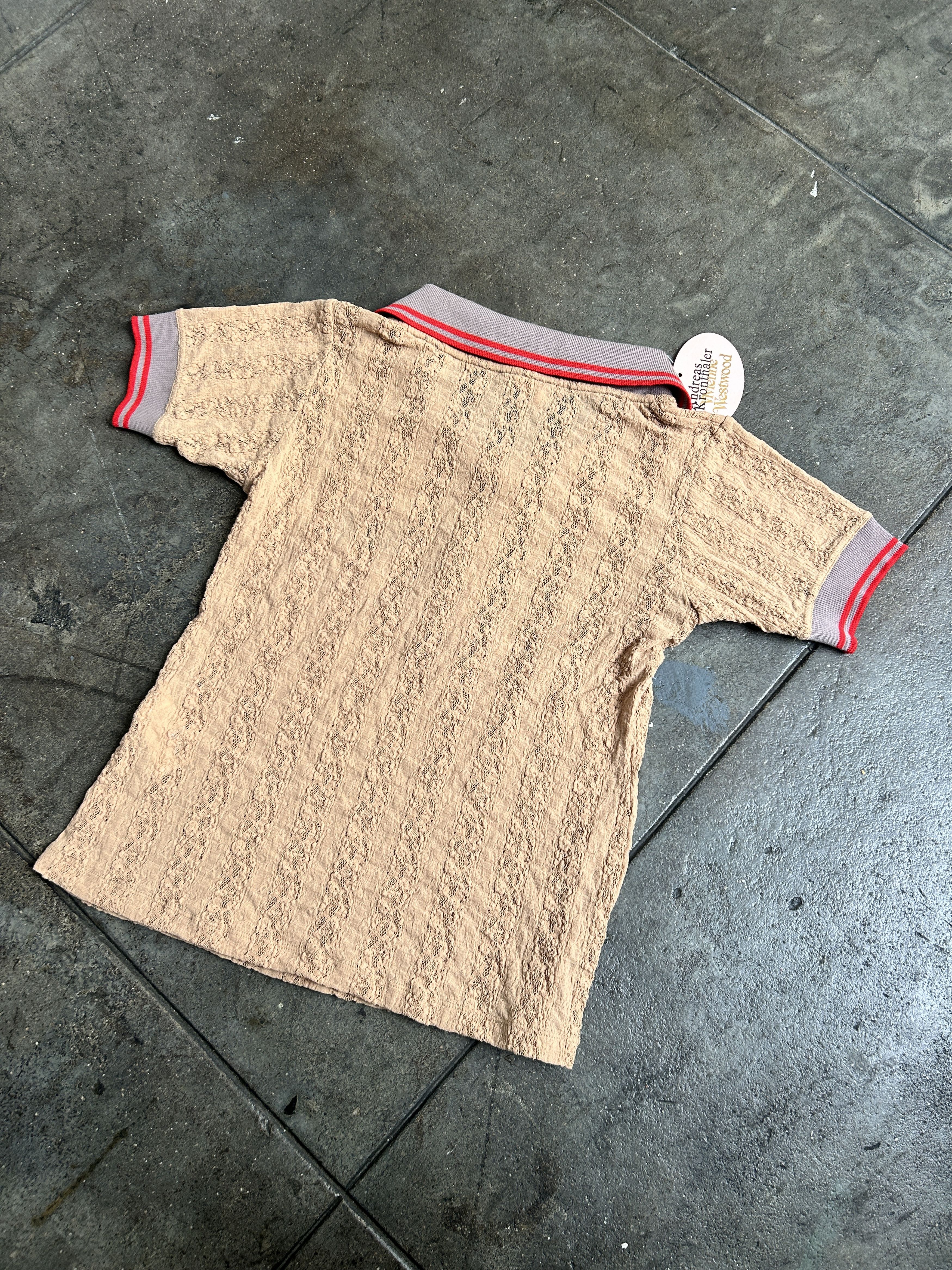 Vivienne Westwood 2019 NWT 735$ LaCE Like High End Unisex Polo Couture Size M / US 6-8 / IT 42-44 - 2 Thumbnail