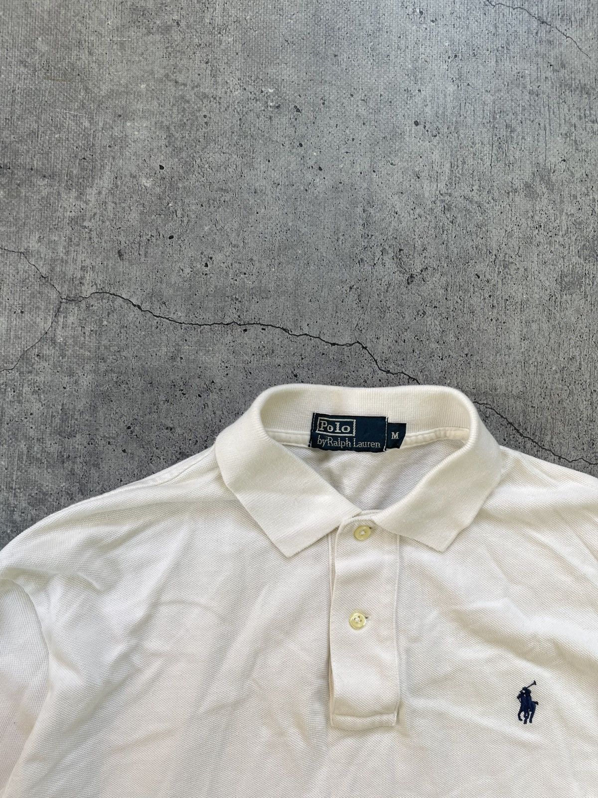 Polo Ralph Lauren × Vintage Vintage polo Ralph Lauren rugby shirt 90s long sleeve men M Size US M / EU 48-50 / 2 - 2 Thumbnail