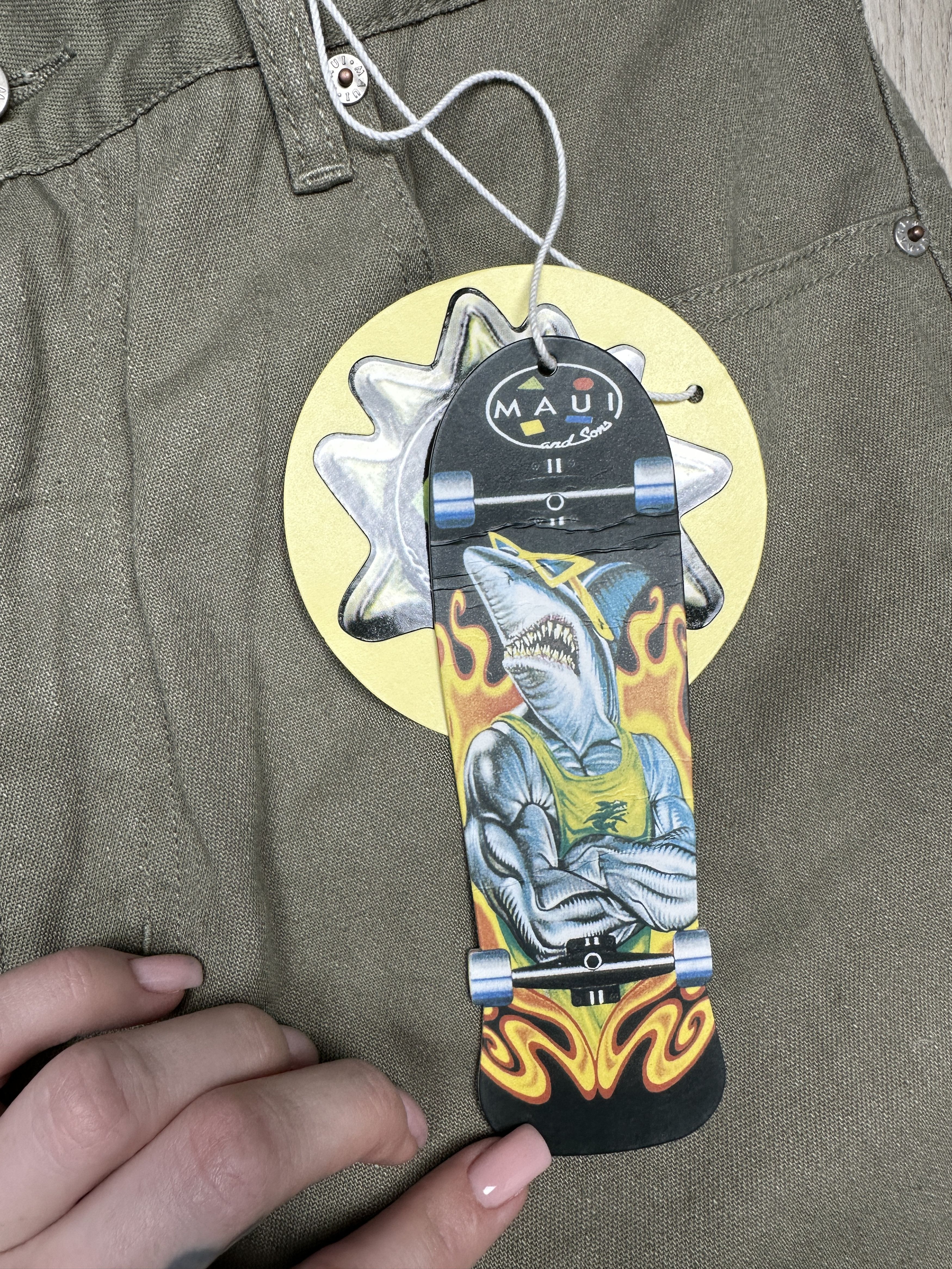 Maui and Sons NEW! Maui And Sons USA Vintage Mens Skategang Pants Size US 34 / EU 50 - 3 Thumbnail