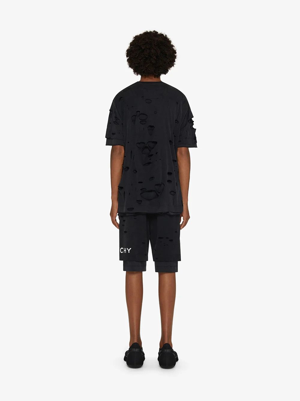 Givenchy o1srvl11e1224 T- Shirt in Black Size US XXS / EU 40 - 4 Thumbnail