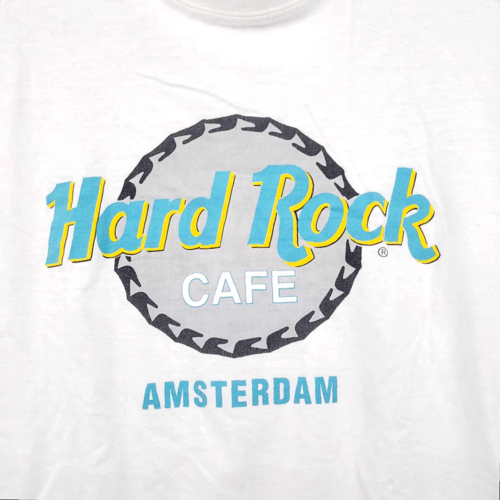 Hard Rock Cafe Hard Rock T-Shirt Womens Small White Crew Neck Short Sleeves VINTAGE Size S / US 4 / IT 40 - 7 Thumbnail
