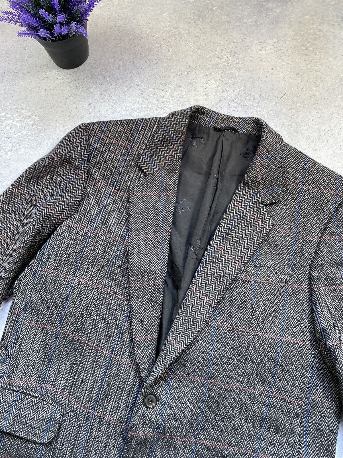 Burberry Burberrys men’s wool blazer jacket made in Germany Size US M / EU 48-50 / 2 - 6 Thumbnail