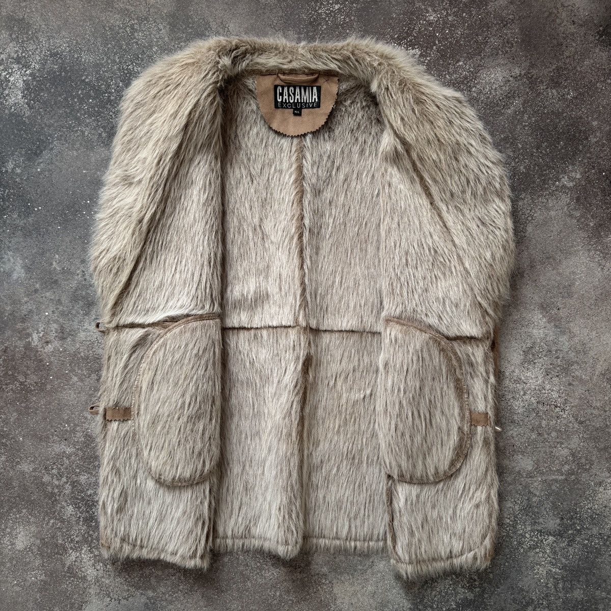 Hysteric Glamour Japan Style Vintage Unisex Faux Fur Shearling Style Vest Size US M / EU 48-50 / 2 - 6 Thumbnail