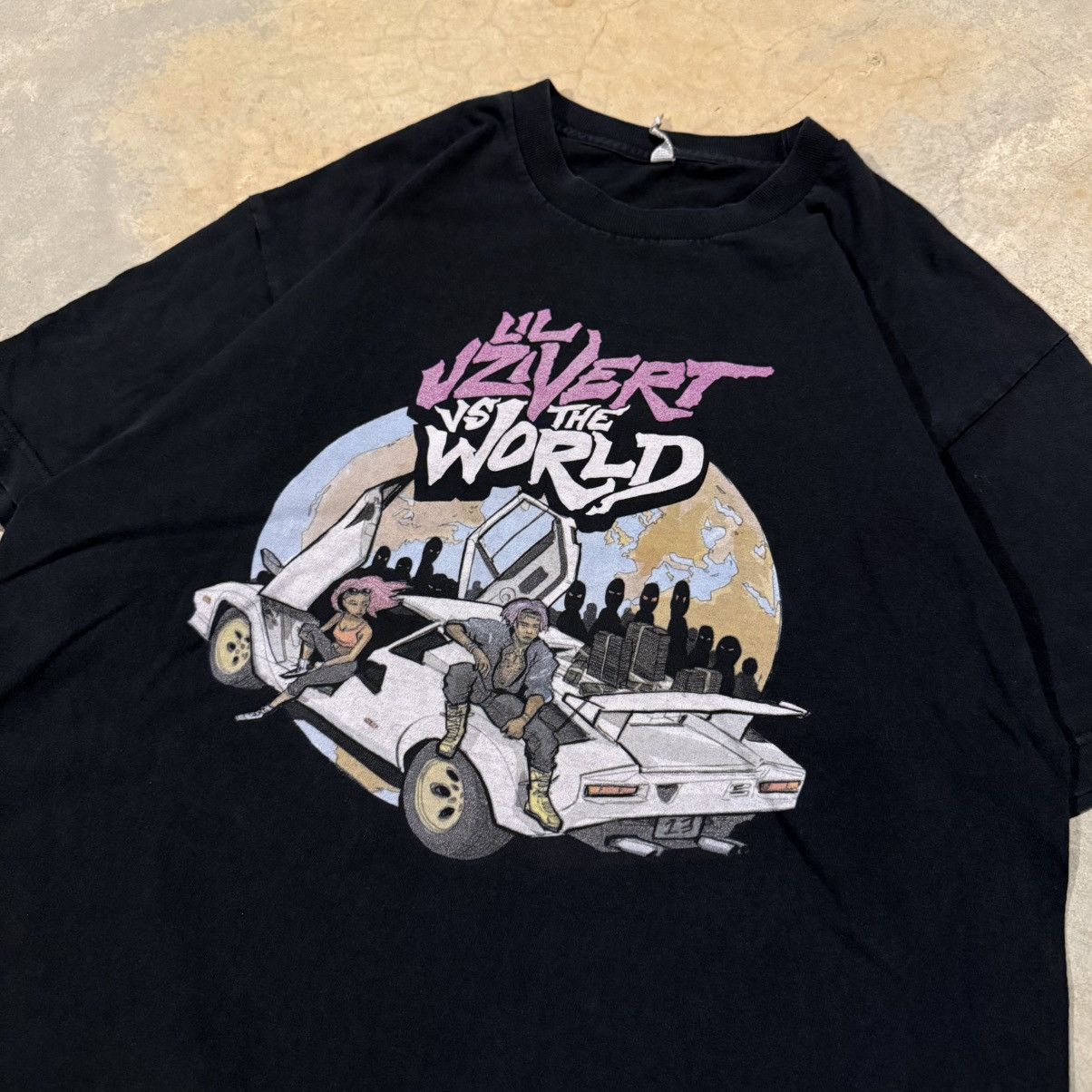 Lil Uzi Vert 2016 Lil Uzi Vert vs The World Faded Tour Rap Tee ERD Grunge Size US L / EU 52-54 / 3 - 3 Thumbnail