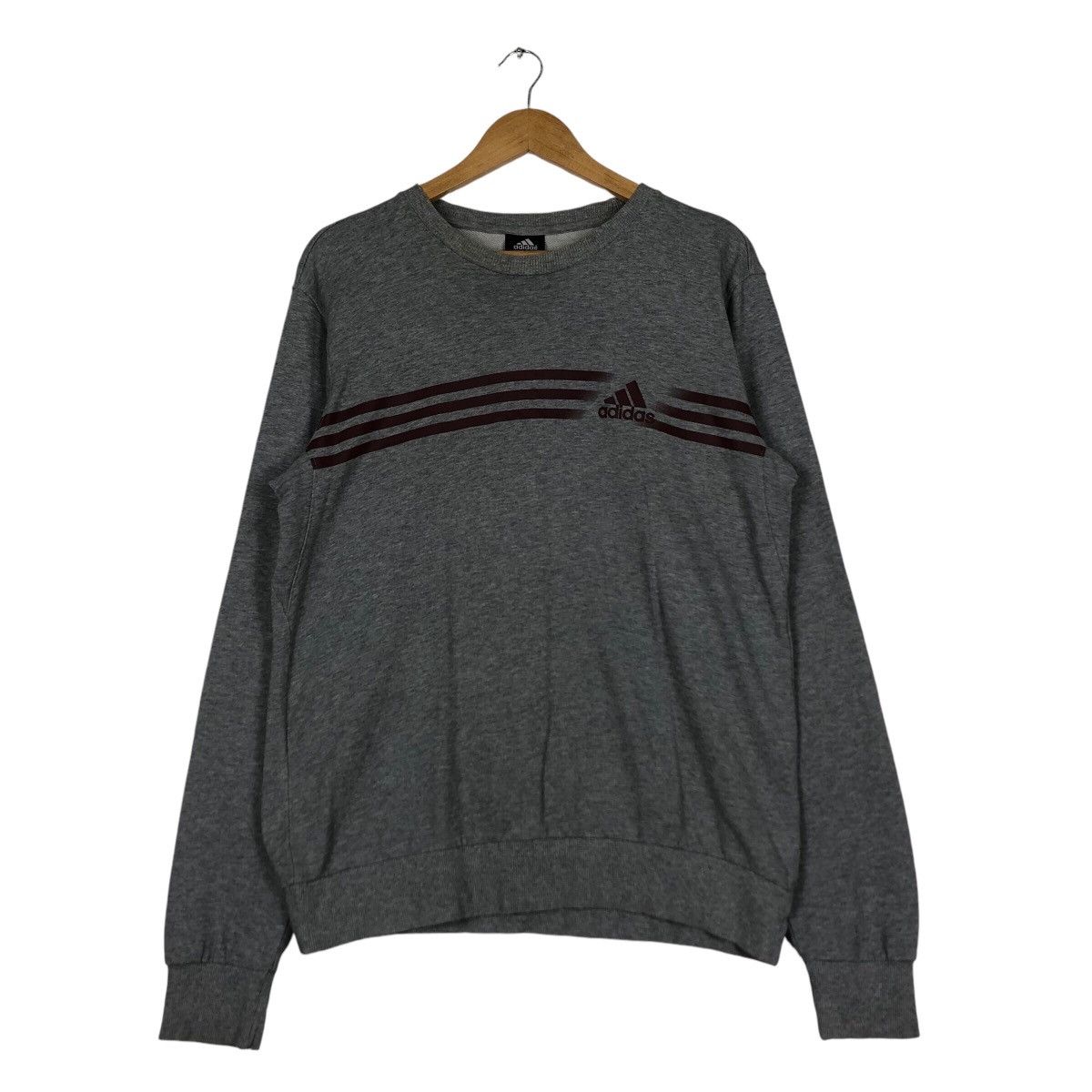 Adidas × Vintage Adidas Vintage Sweatshirt Streetwear Medium Size Size US M / EU 48-50 / 2 - 1 Thumbnail