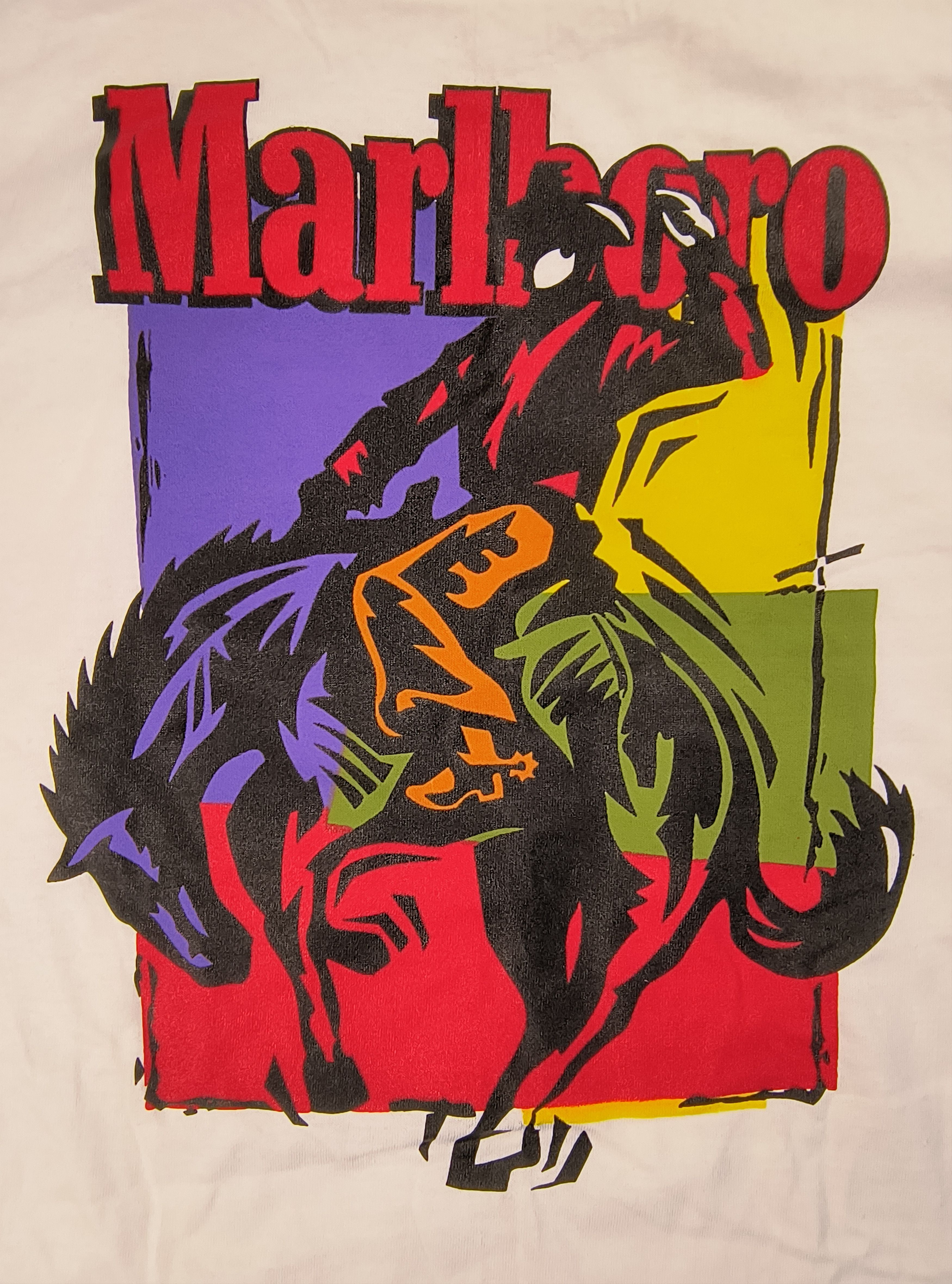 Marlboro DS Vintage marlboro cowboy 90s tee Size US XL / EU 56 / 4 - 1 Thumbnail