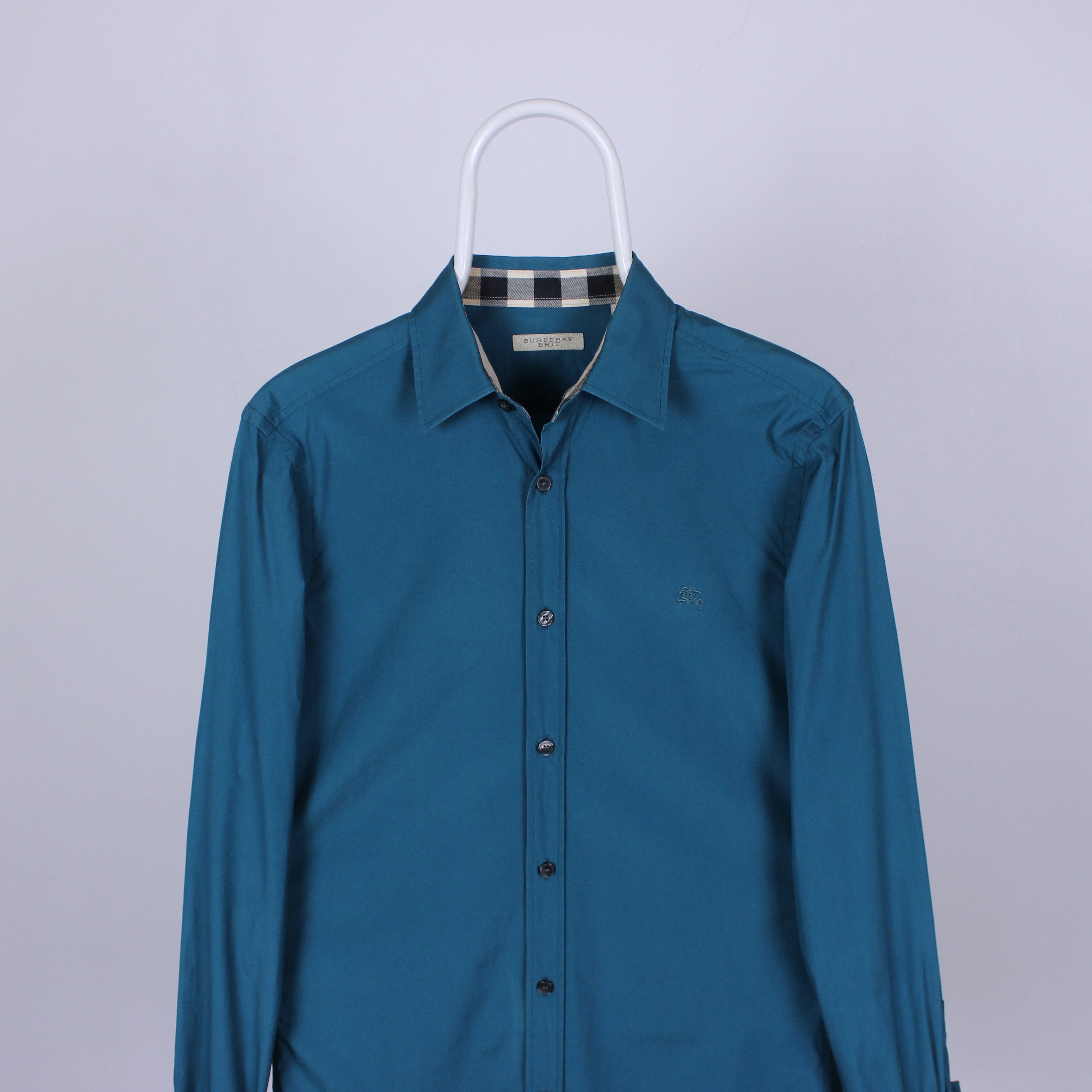 Burberry Burberry shirt buttons ups nova element blue S Size US S / EU 44-46 / 1 - 7 Thumbnail
